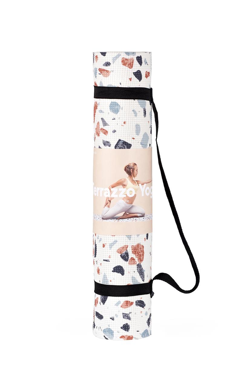 DOIY - Yoga Mat in Terrazzo White