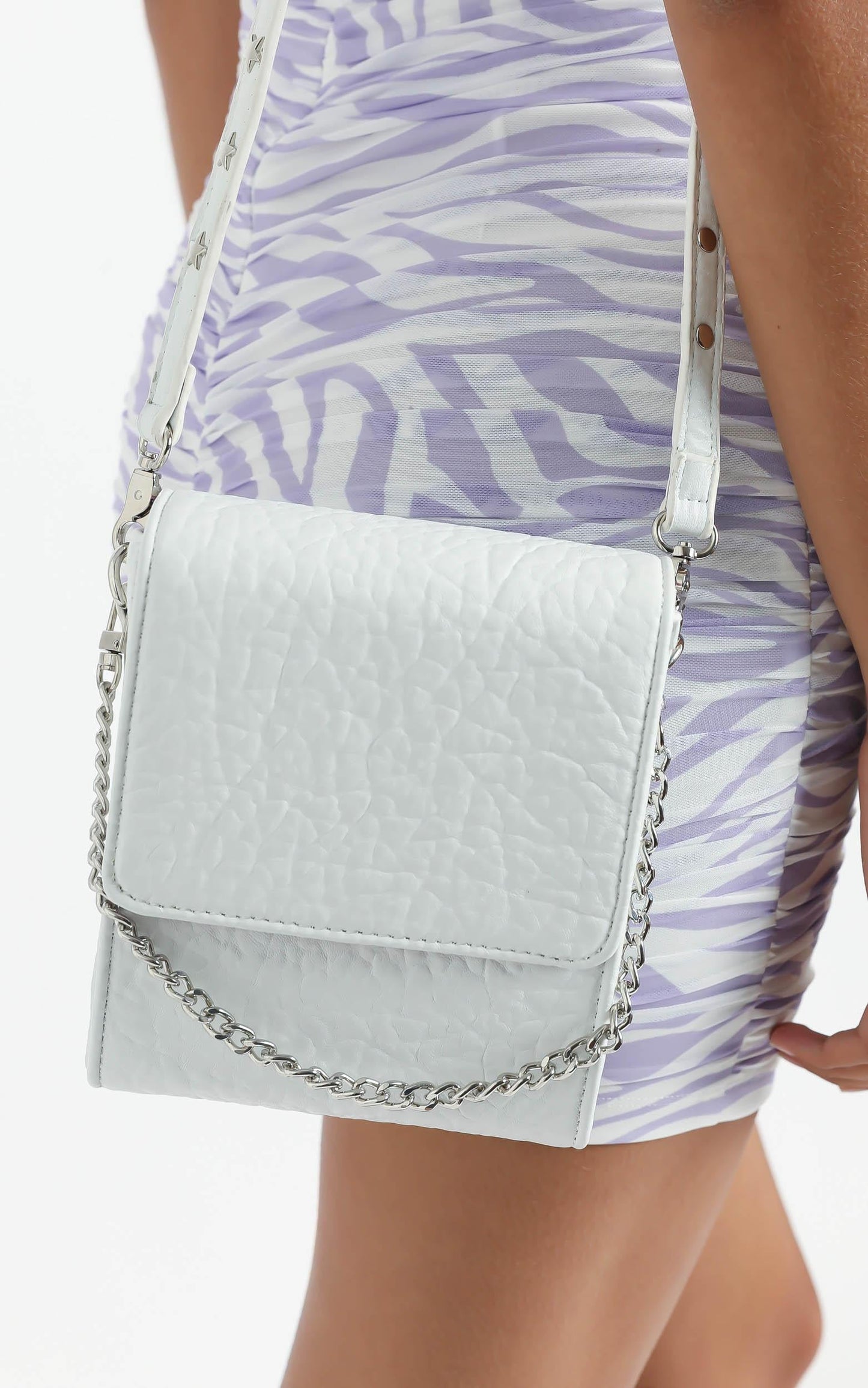 Georgia Mae - The Remi Bag in White