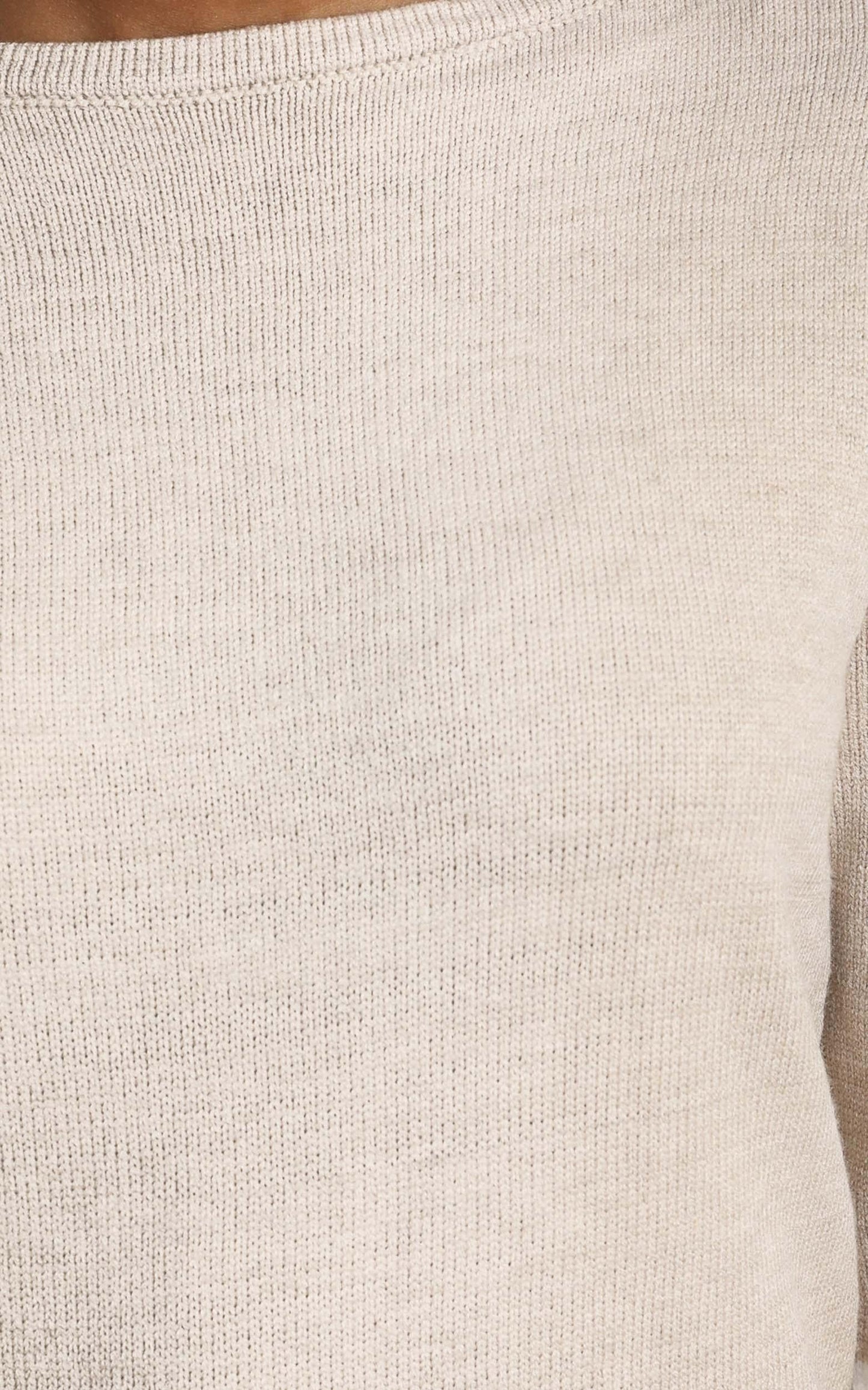 Roisin Knit Two Piece Set in Beige
