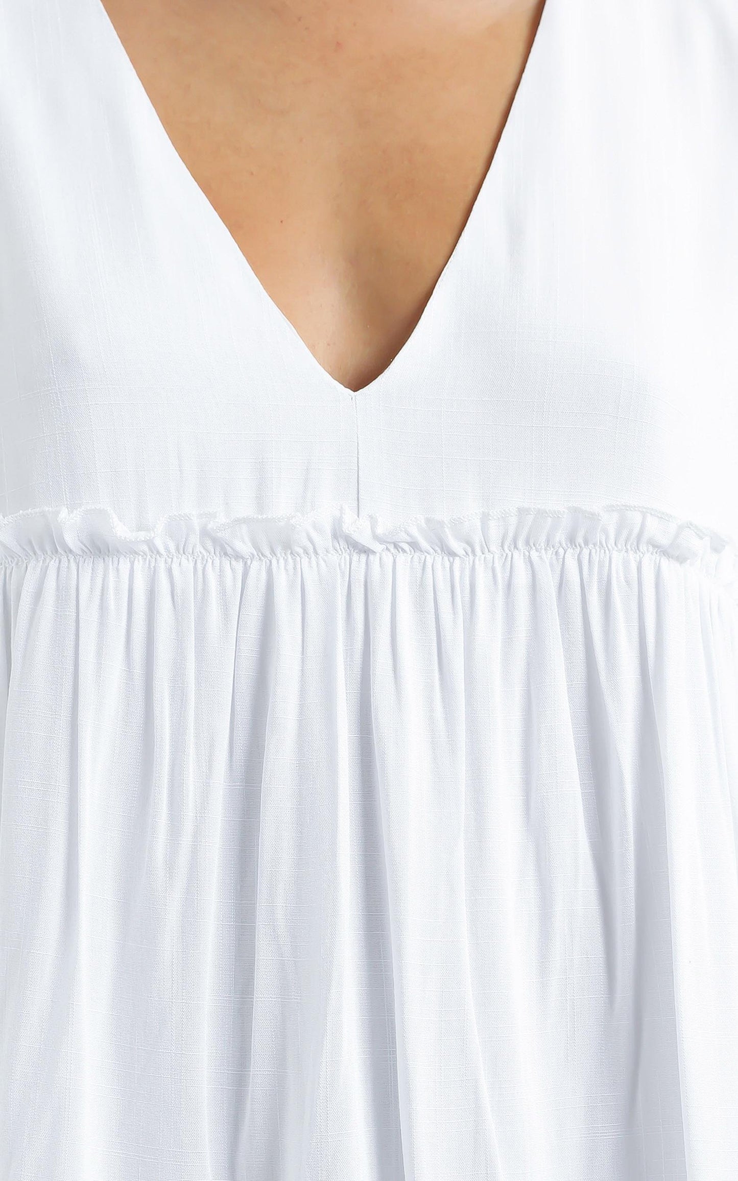 Summer Soul Dress in White