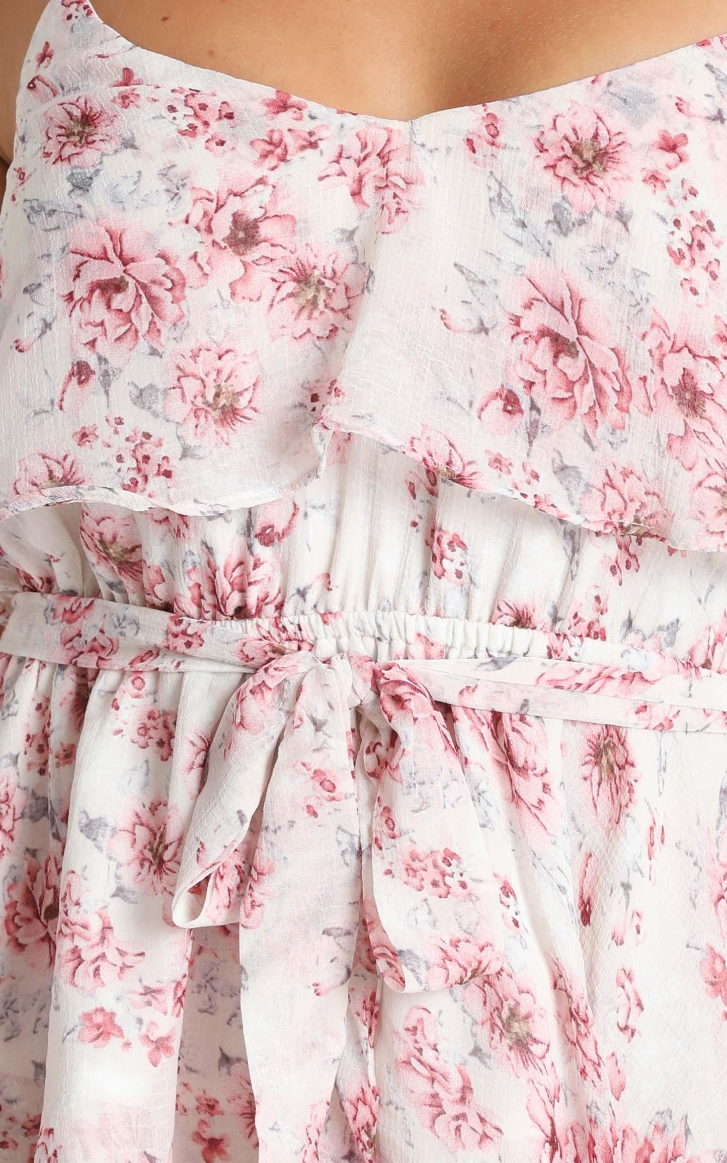 Sweet Meaning Dress in White Floral