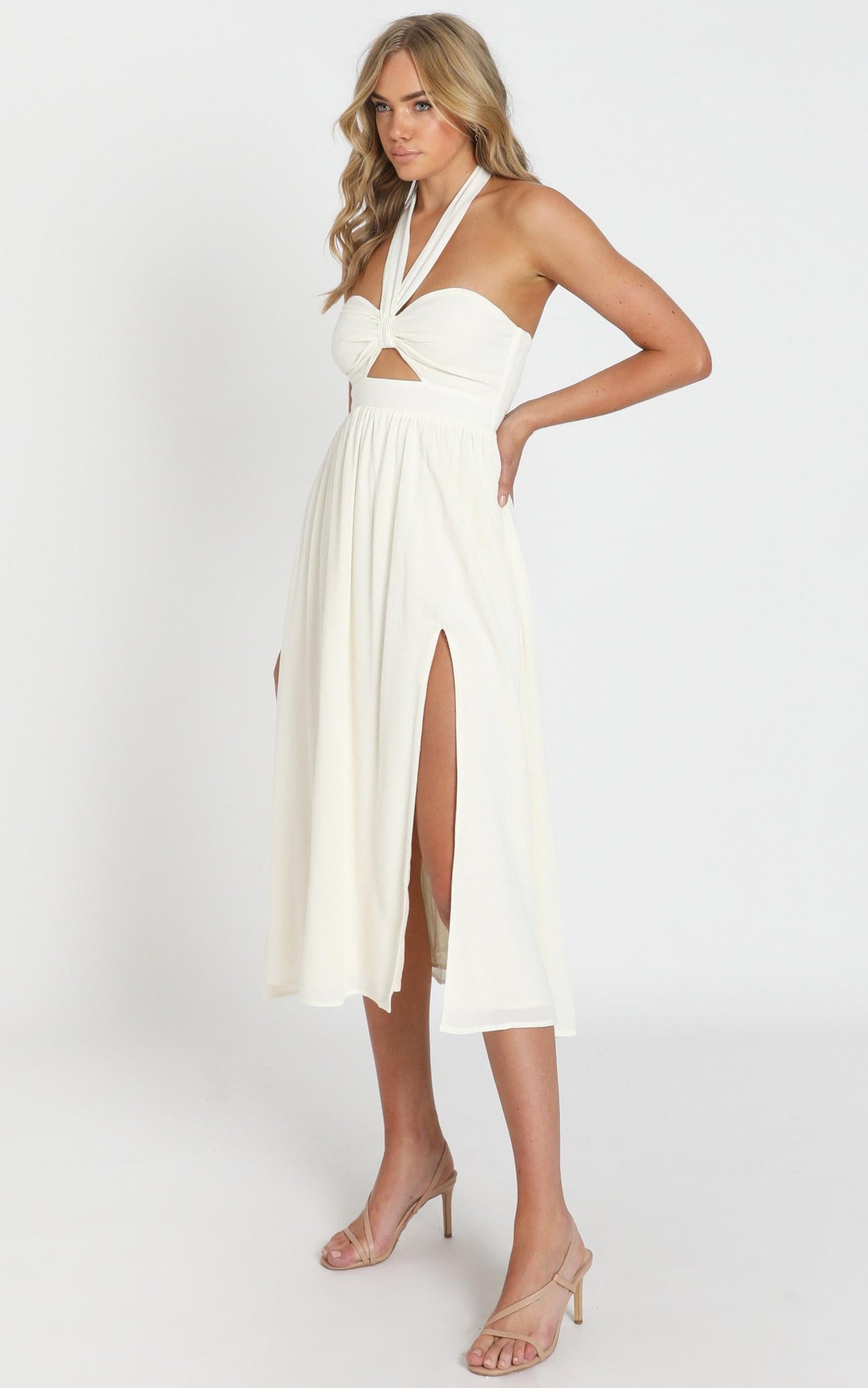 French Riviera Dress In Natural