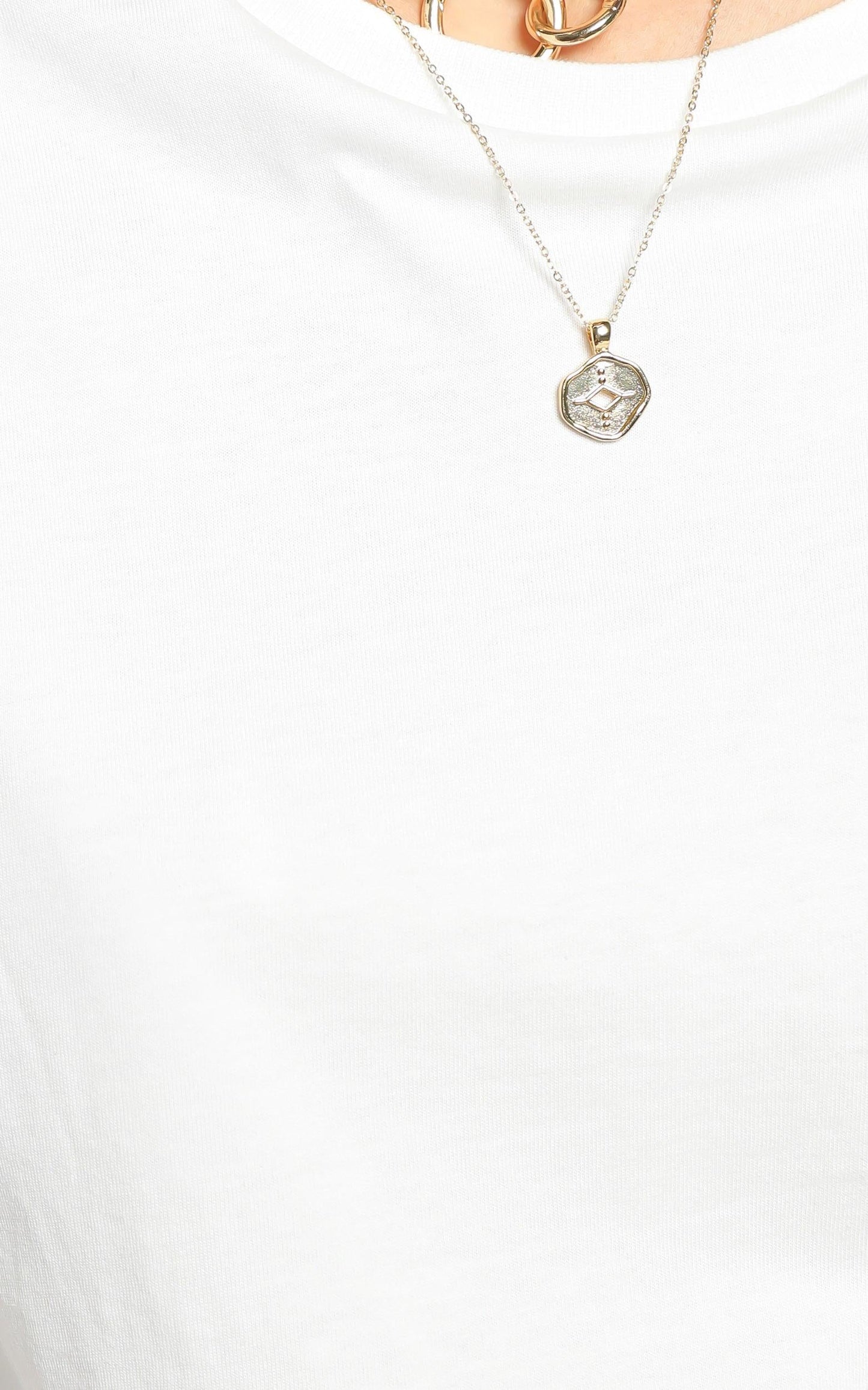 Pray For Love Oversized Tee in White