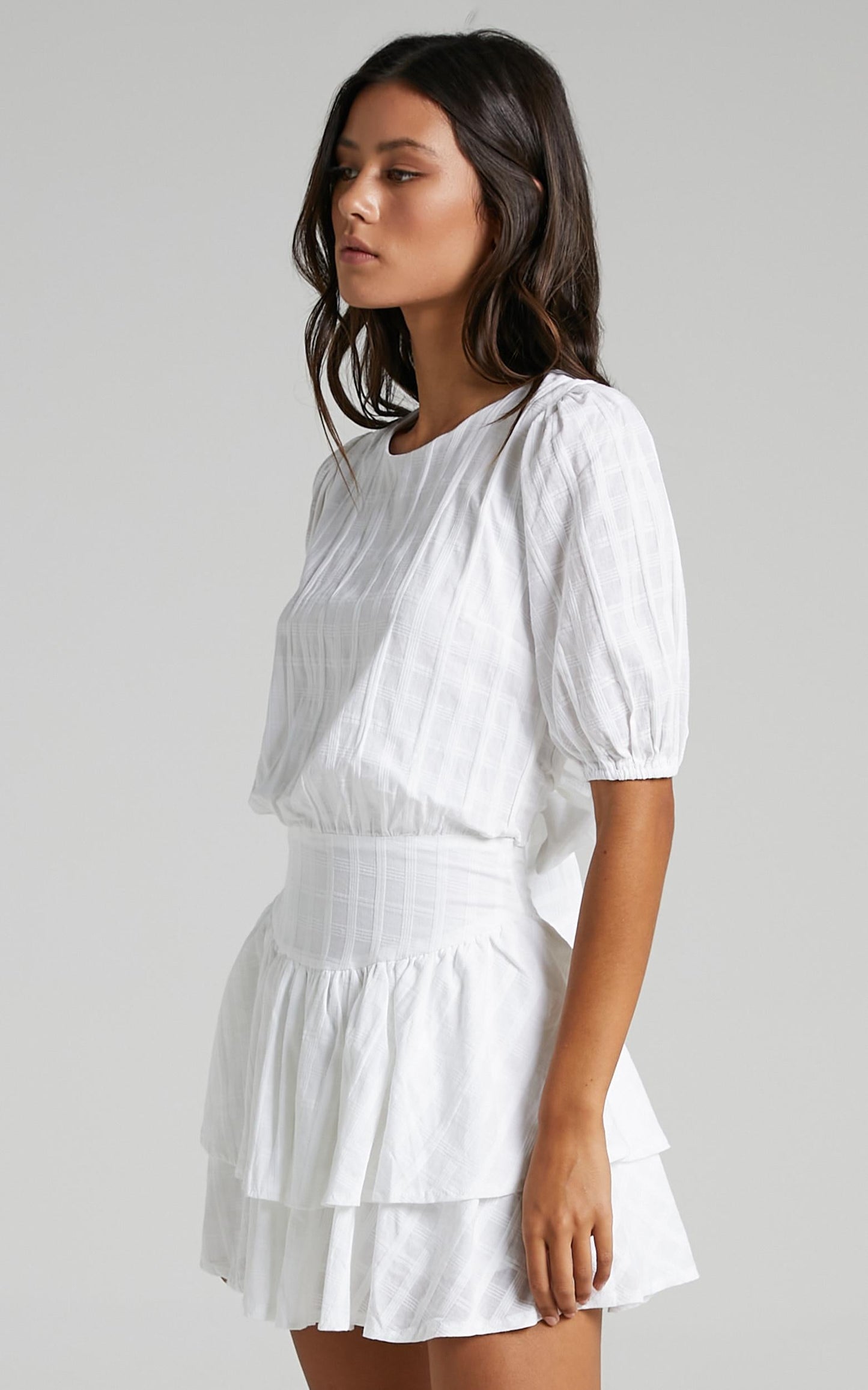 Joni Dress in White