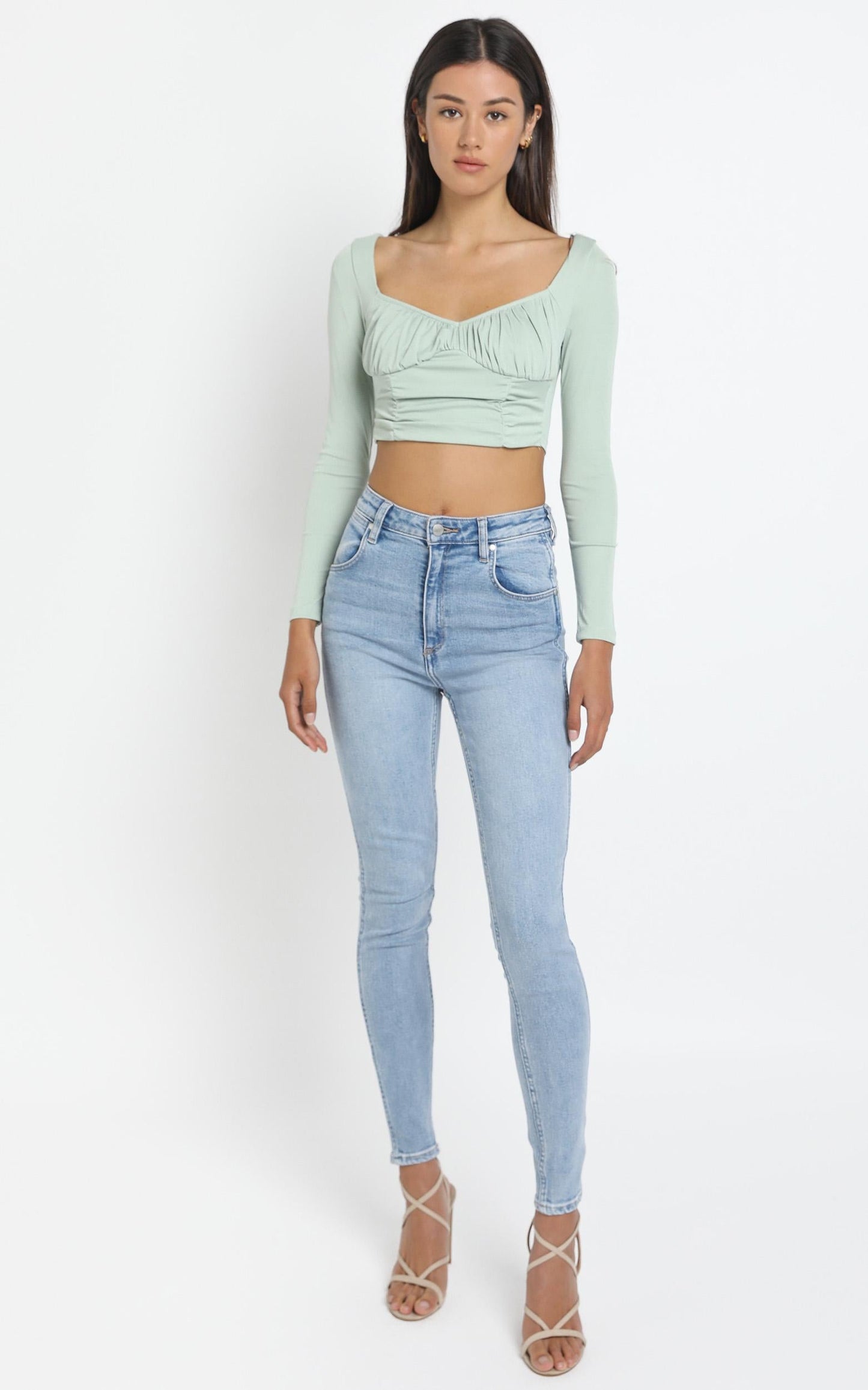 Luyu Top in Sage