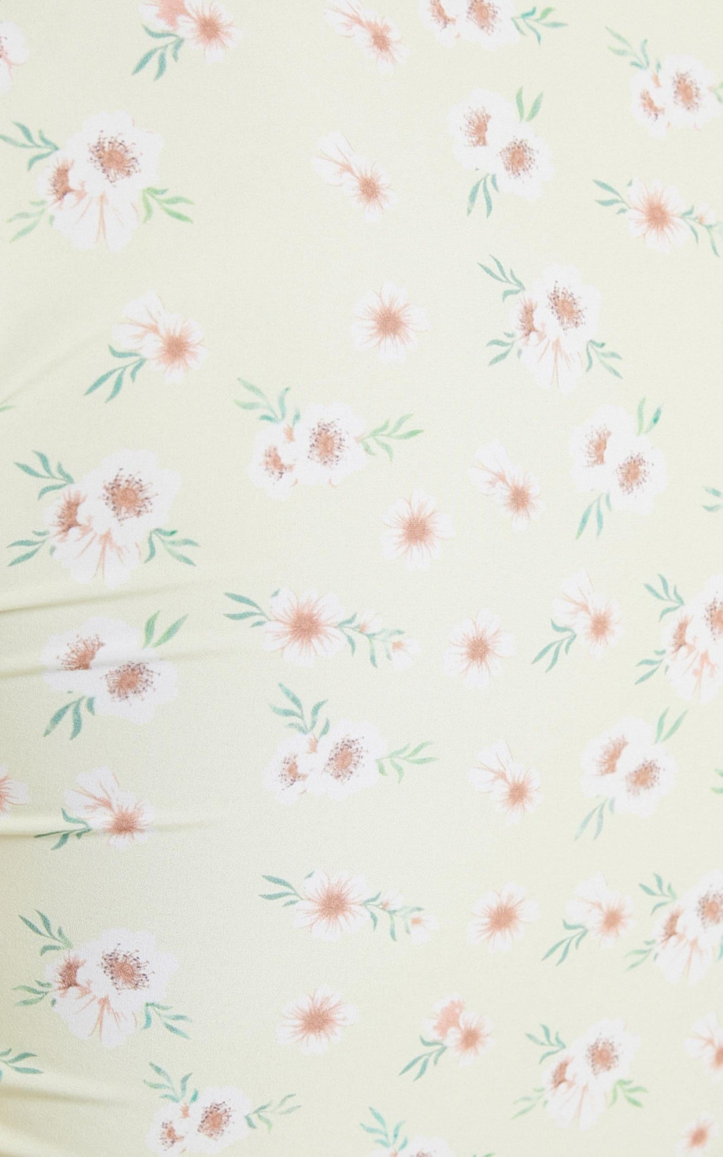 Spring Break Top in Yellow Floral
