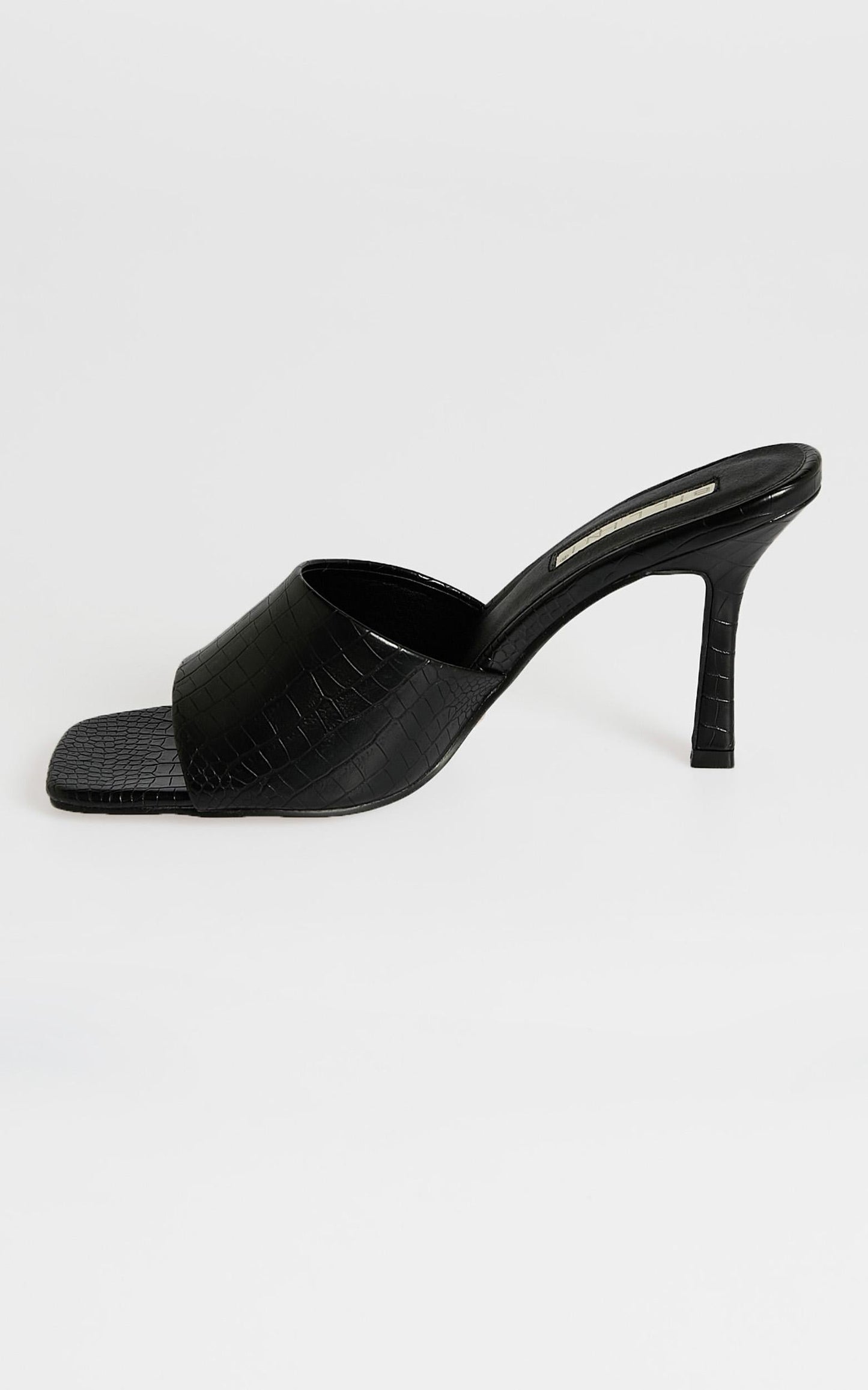 Billini - Stormi Heels in Black Croc