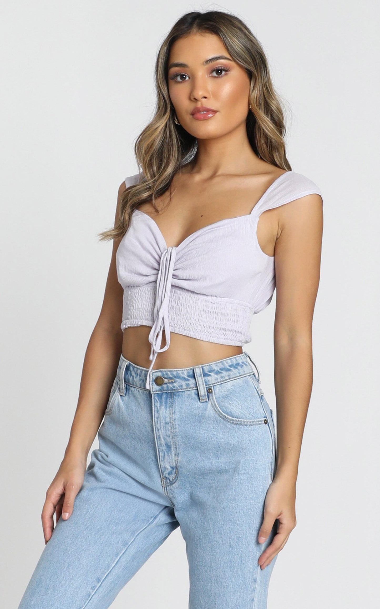 Streetscape Top in Lilac