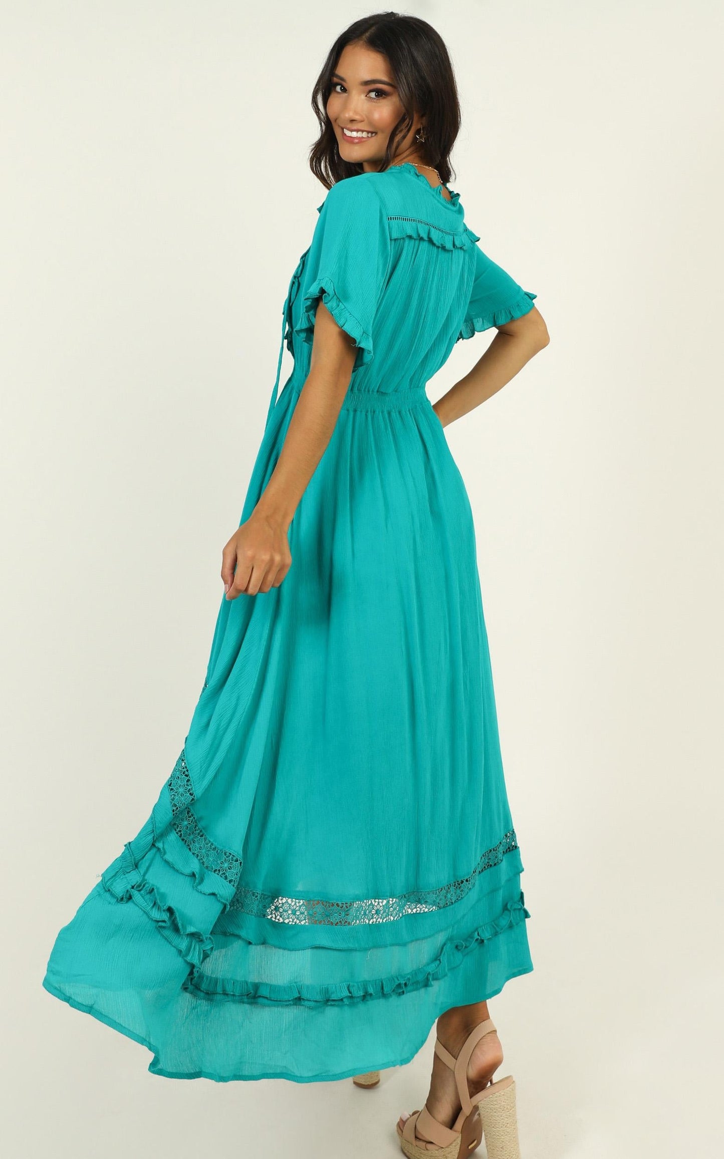Sunday Sunsets Dress In Blue