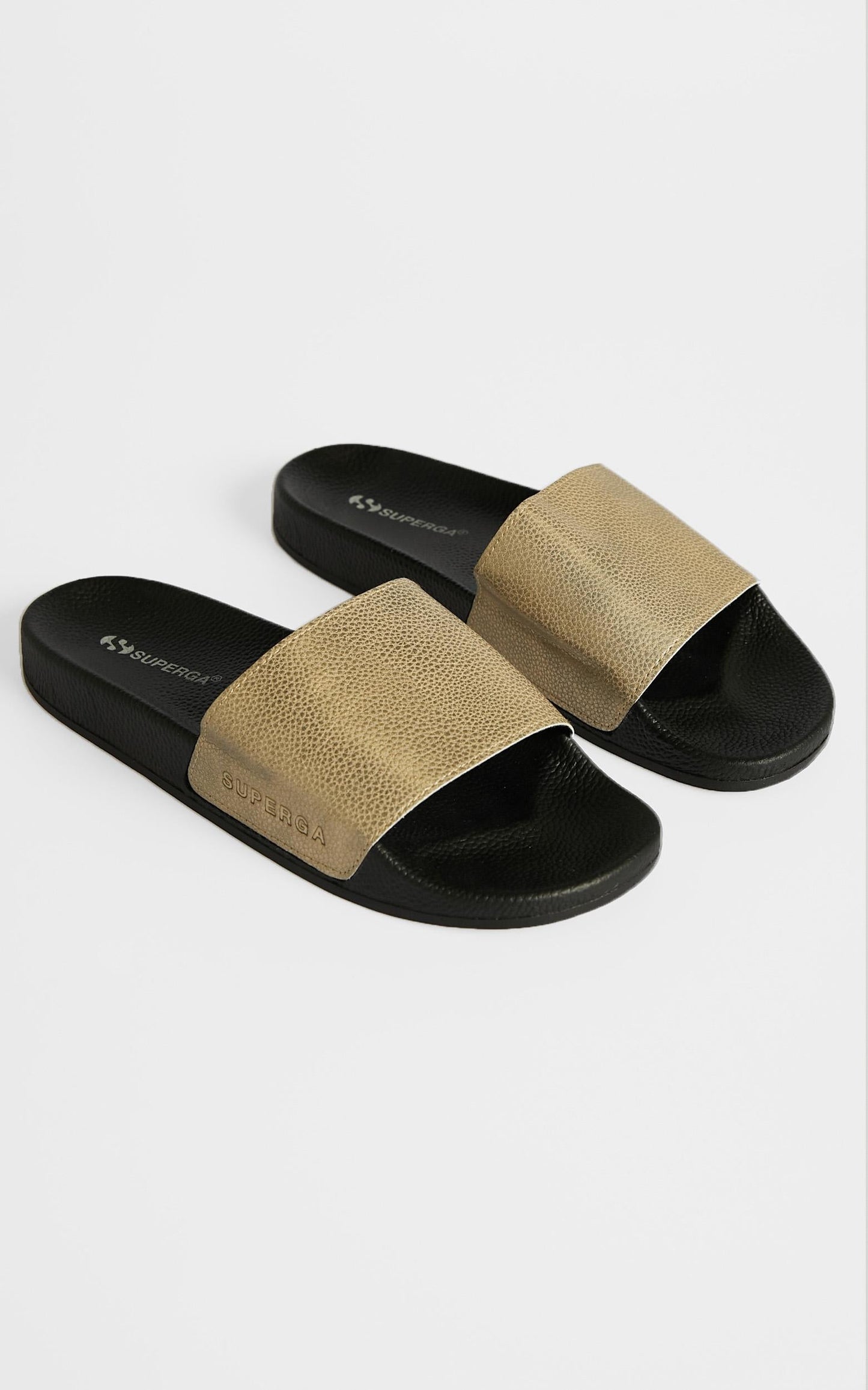Superga - 1908 Syncrocow Slides in Gold