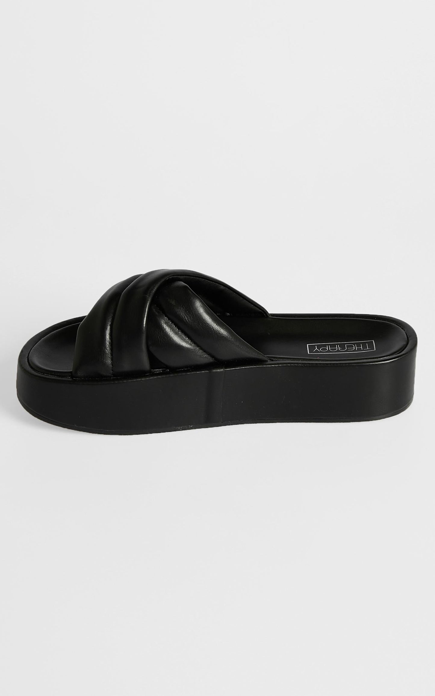 Therapy - Heir Slides in Black