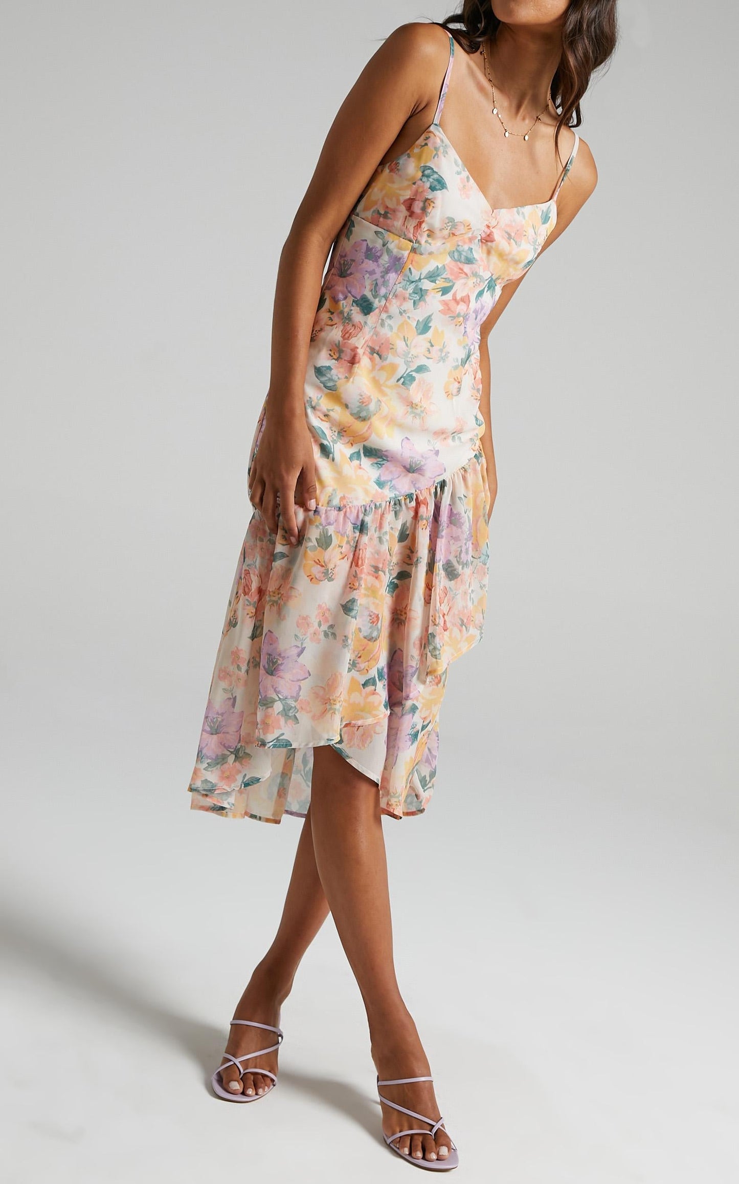 Shoshanah Dress in Flower Crown