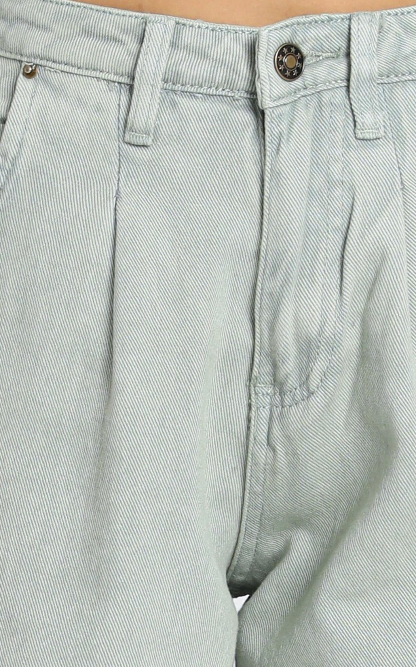 Lioness - On My Way Denim Jean in Sage Wash