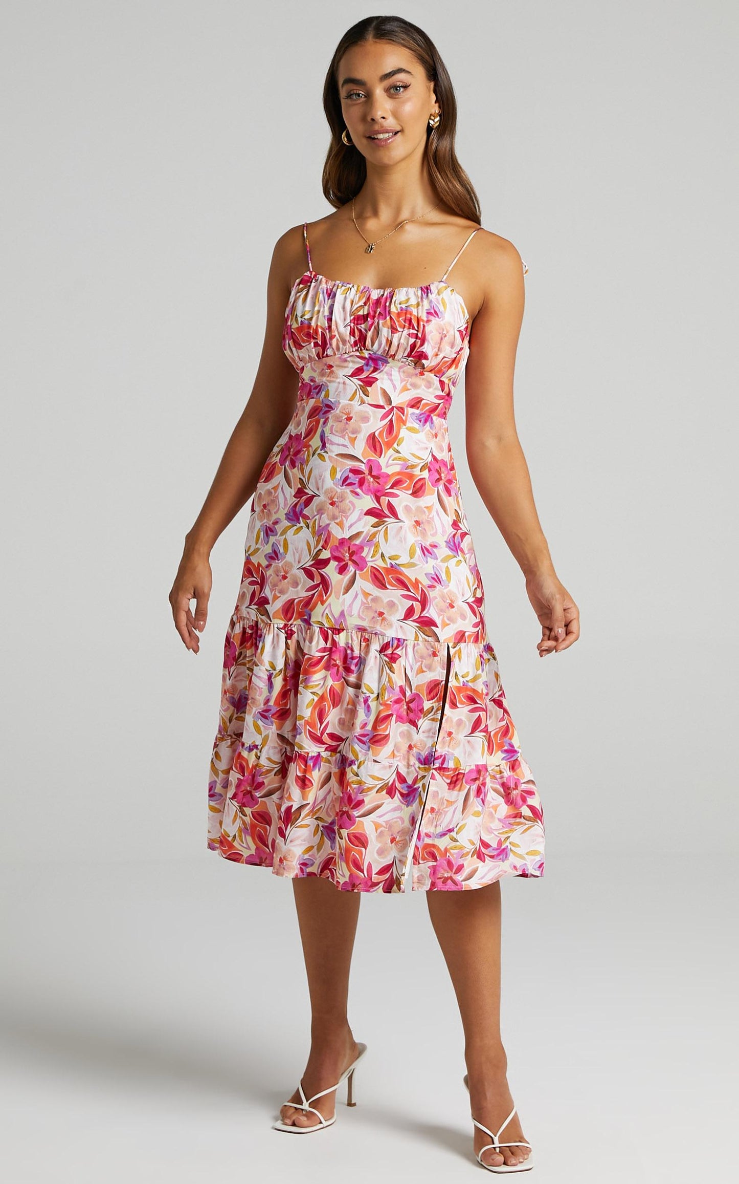 Monaco Dress in Eventful Bloom