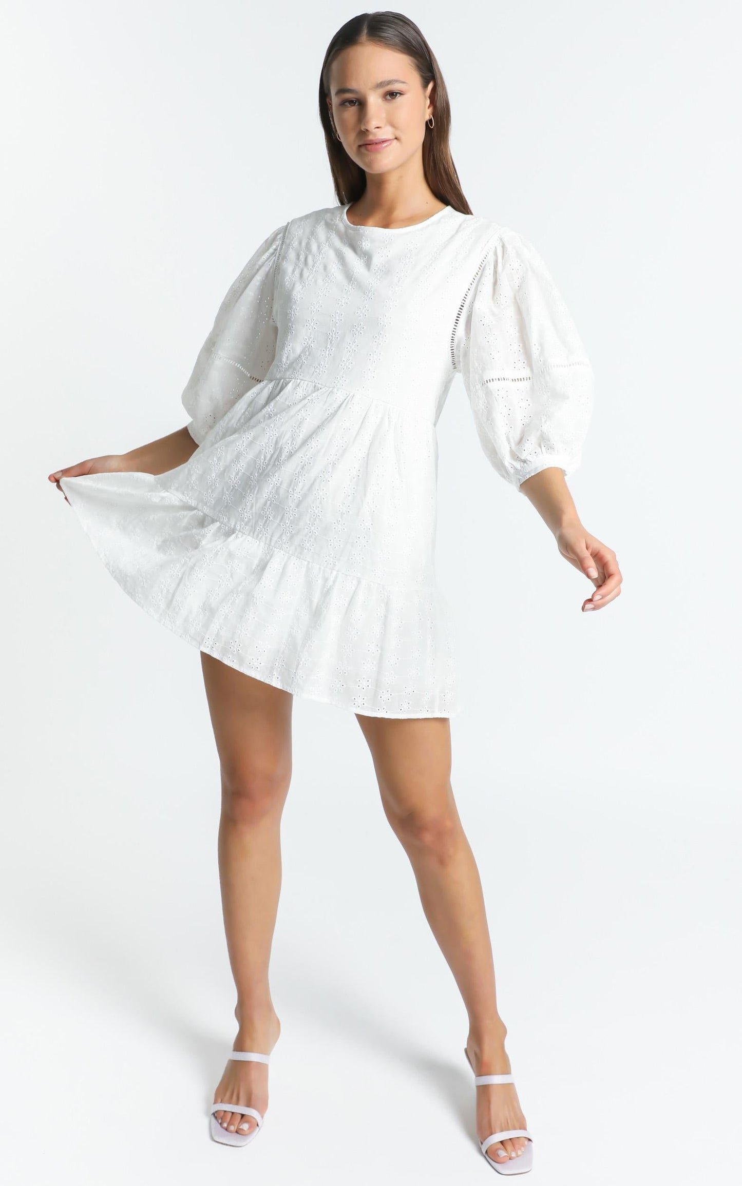 Lore Dress in White