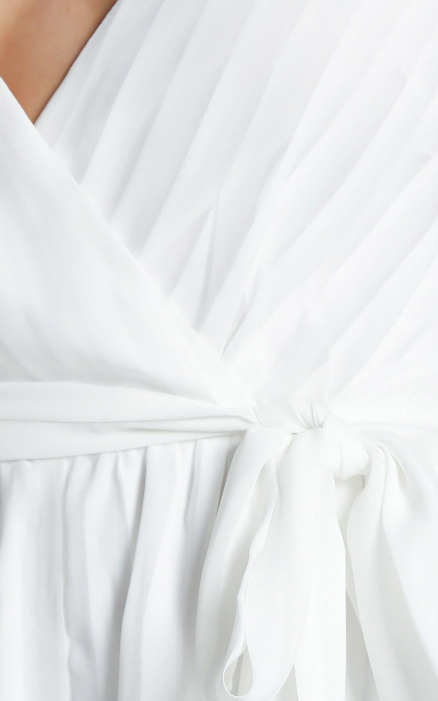 Following The Stars Playsuit In White
