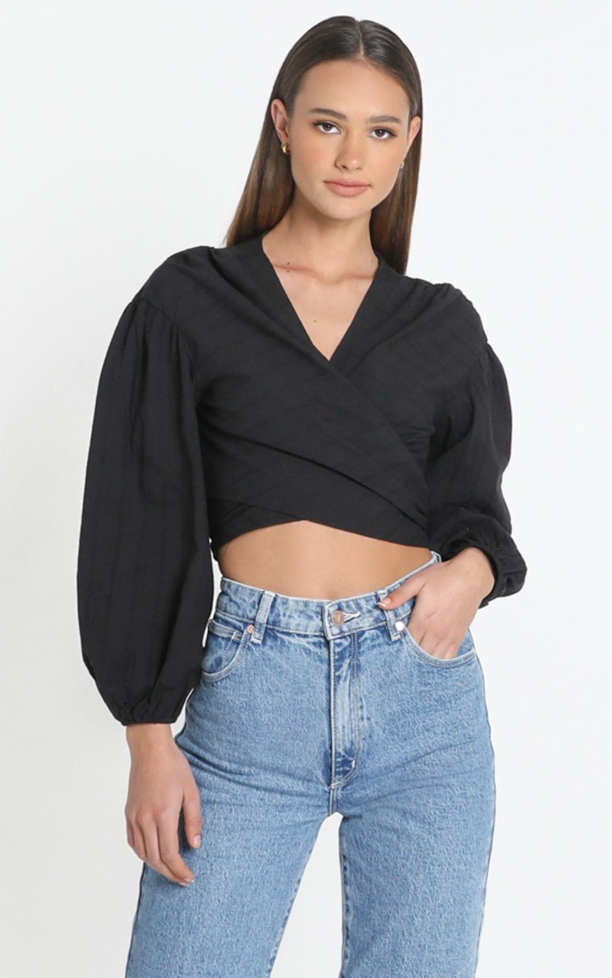 Brynn Top in Black