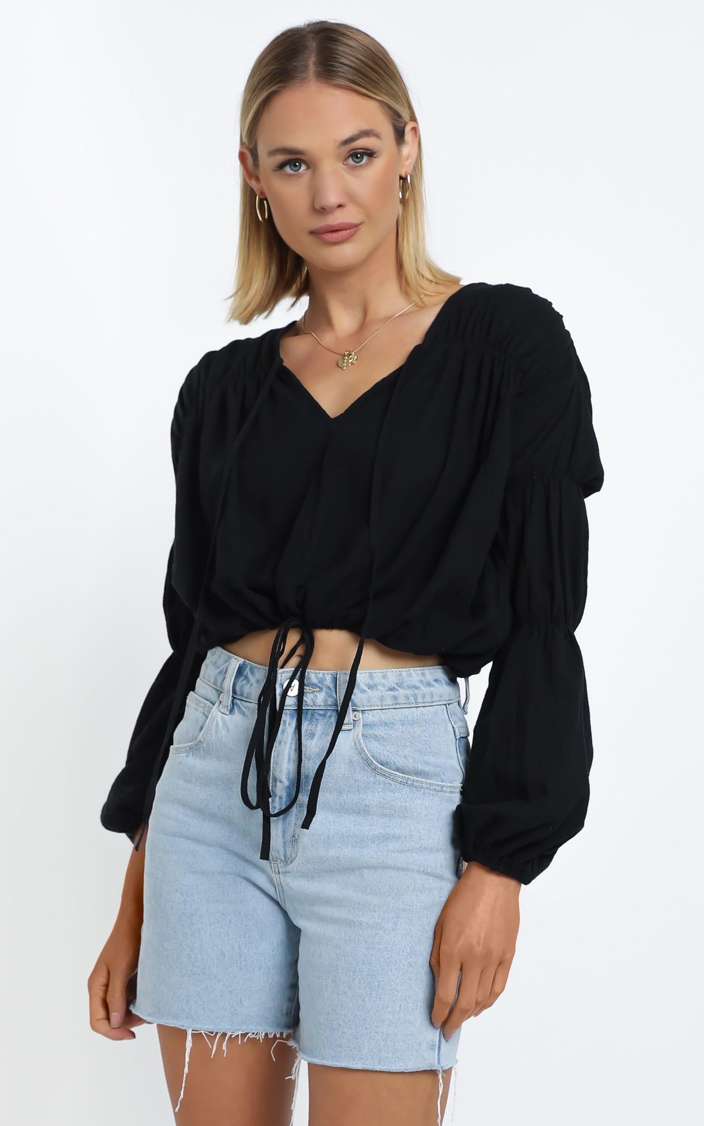 Solis Top in Black