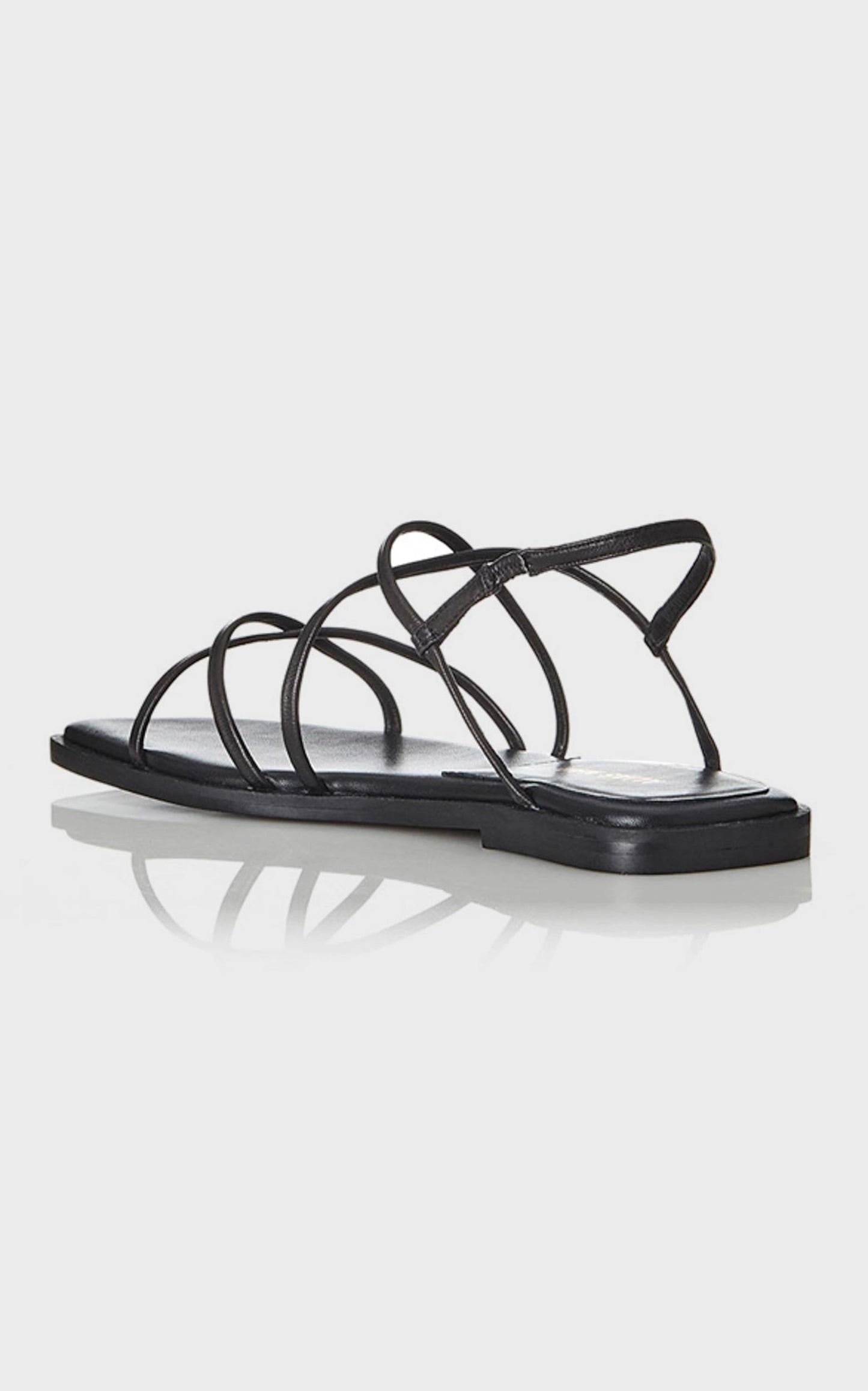 Alias Mae - Tulin Sandals in Black Leather