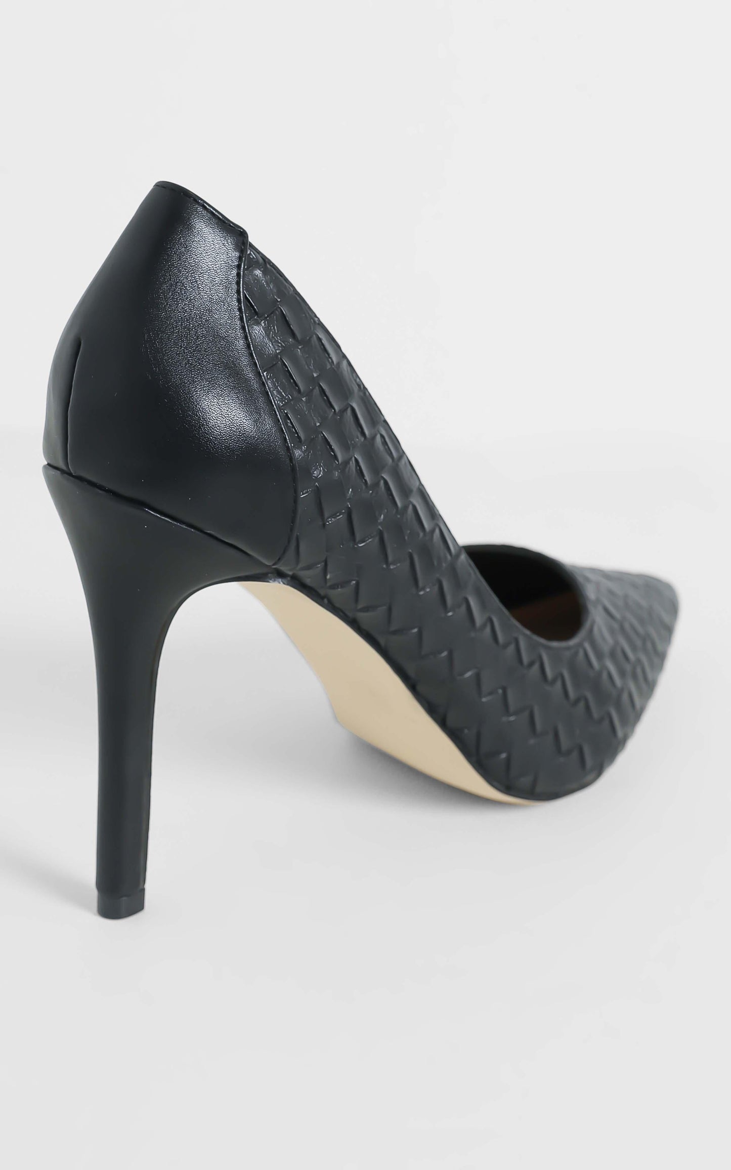 Verali - Huxley Heels in Black Smooth