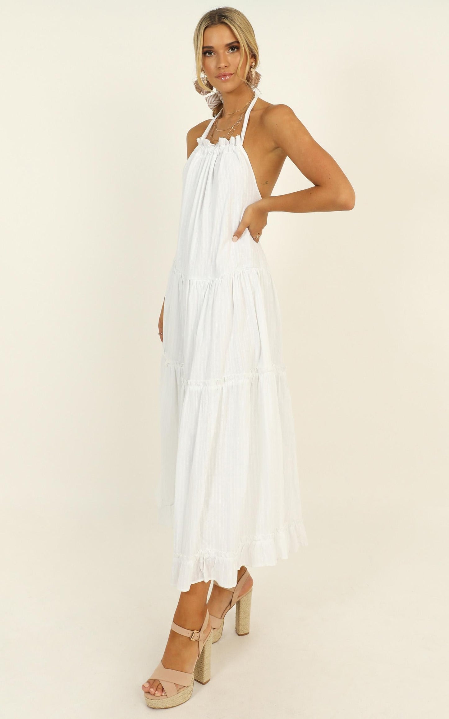 Where You Belong Dress In White