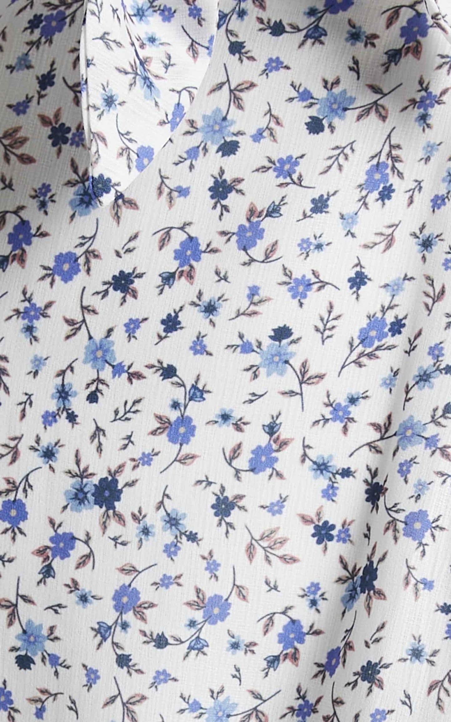 Wild And Free Mind Midi Dress - Front Tie Cut Out Dress in White Floral
