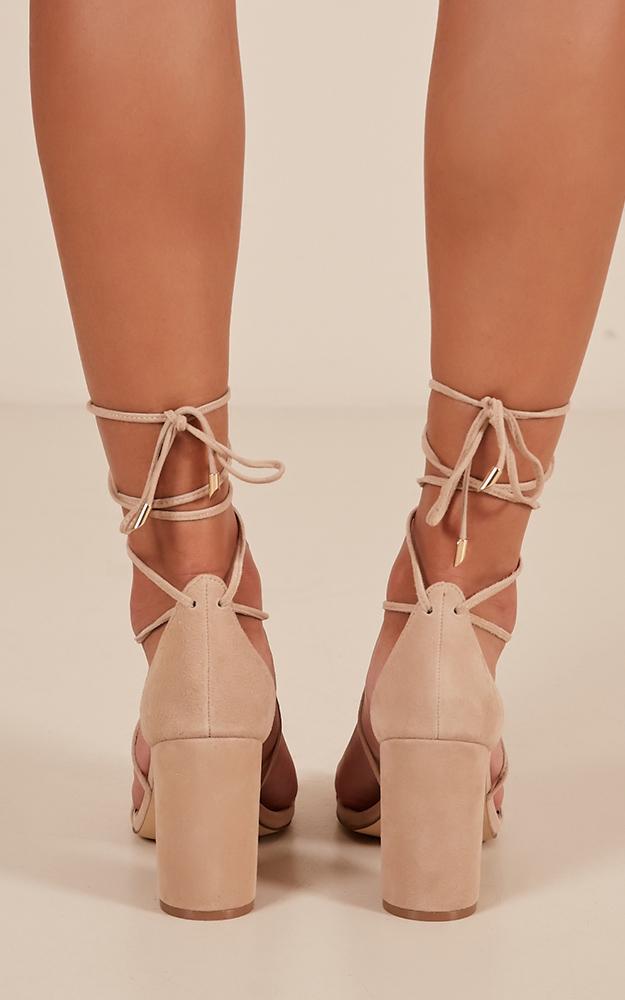 Windsor Smith - Idina Heels In Nougat Suede