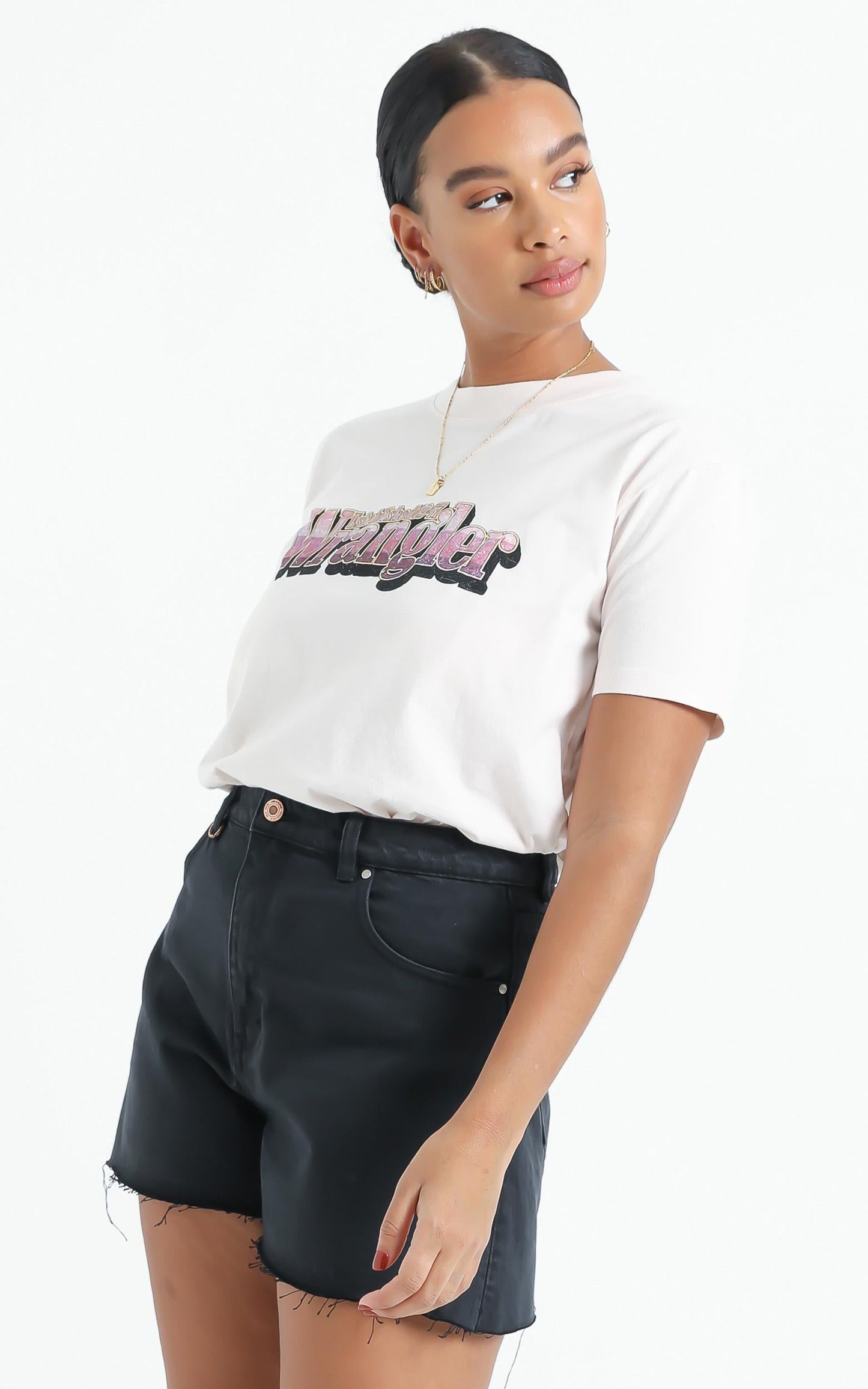 Wrangler - Hyland Tee in Faded Pink
