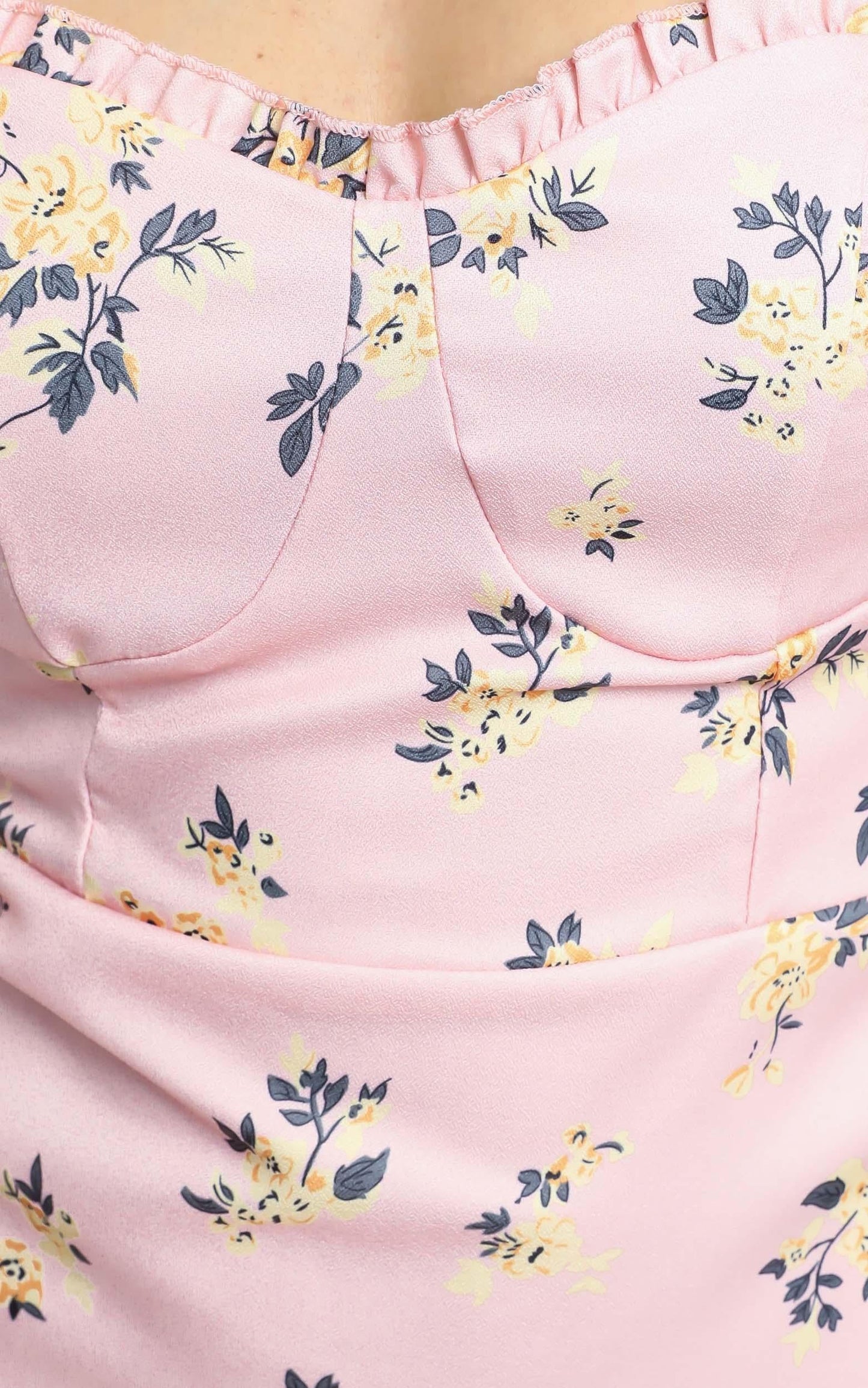 Zoelle Dress in Pink Floral