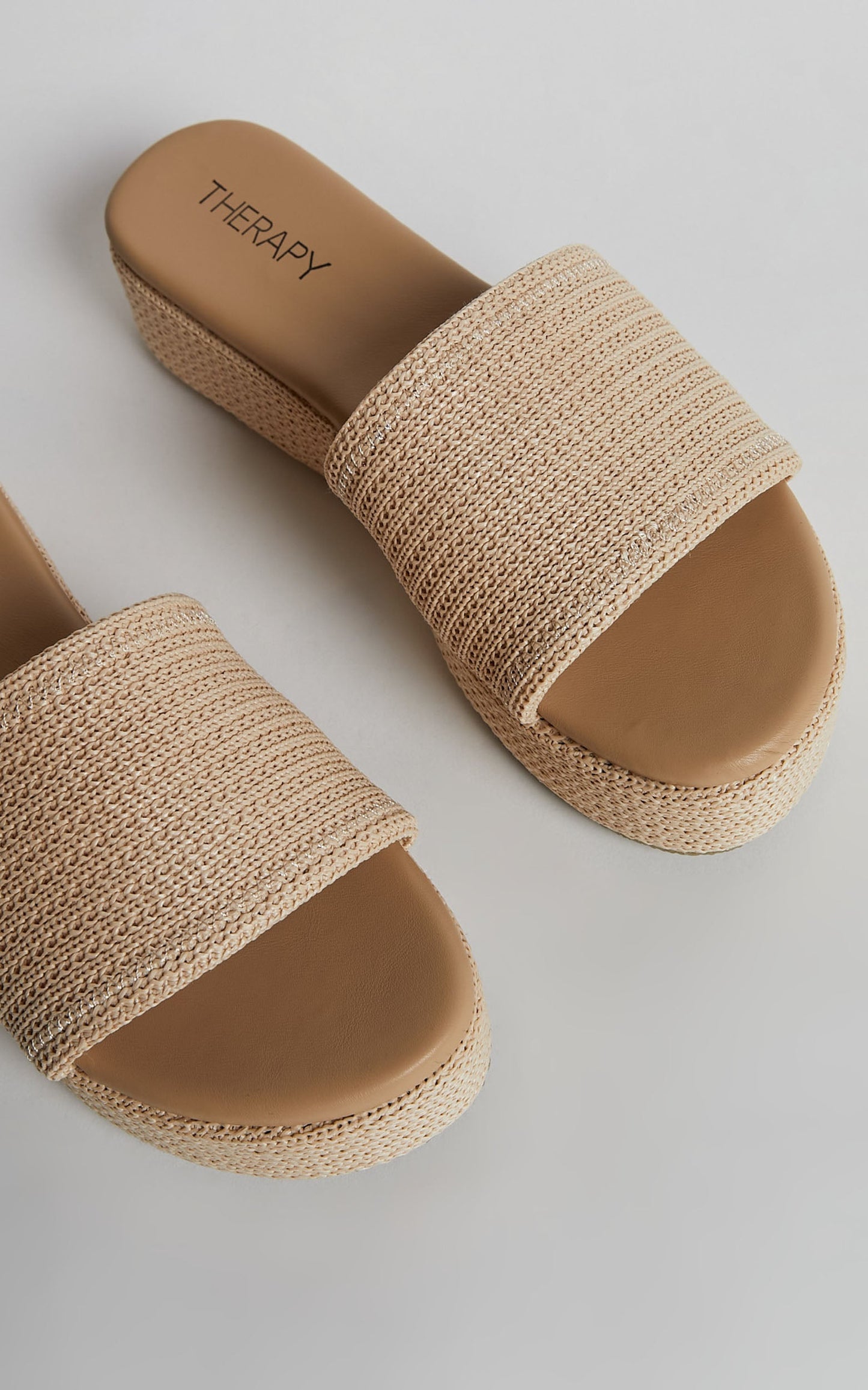 THERAPY- AVERY SANDALS in Natural