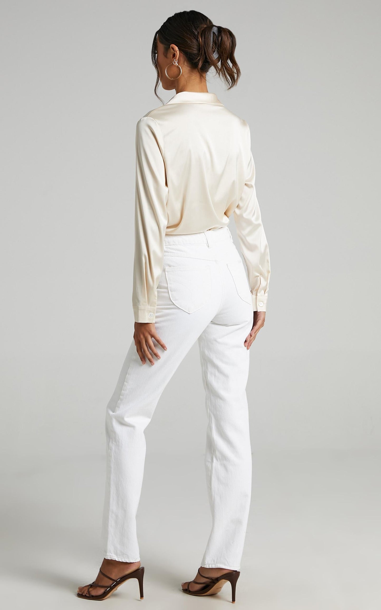 Rolla's - Classic Straight Jean in Vintage White