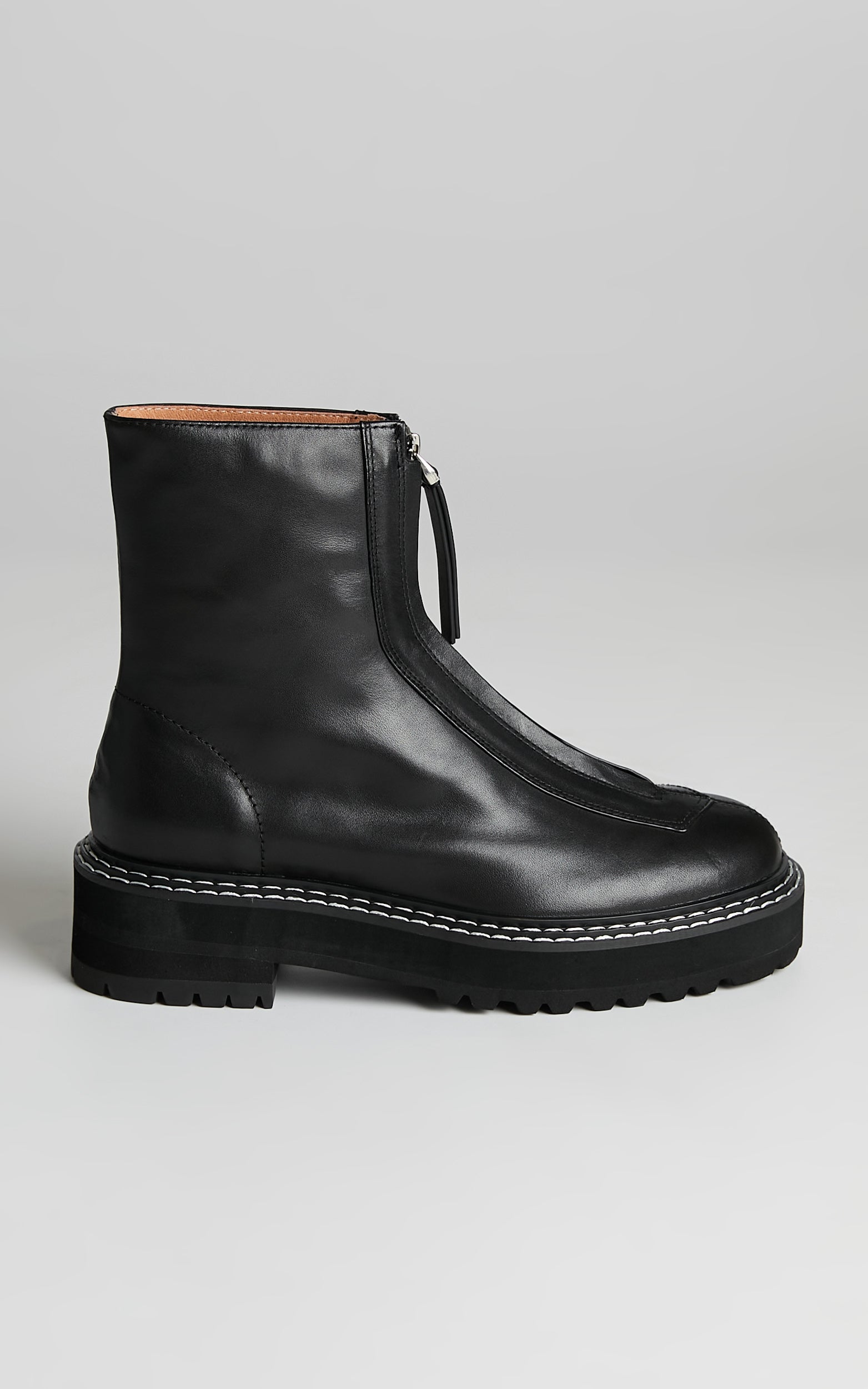 Alias Mae - Ronni Boots in Black Burnished