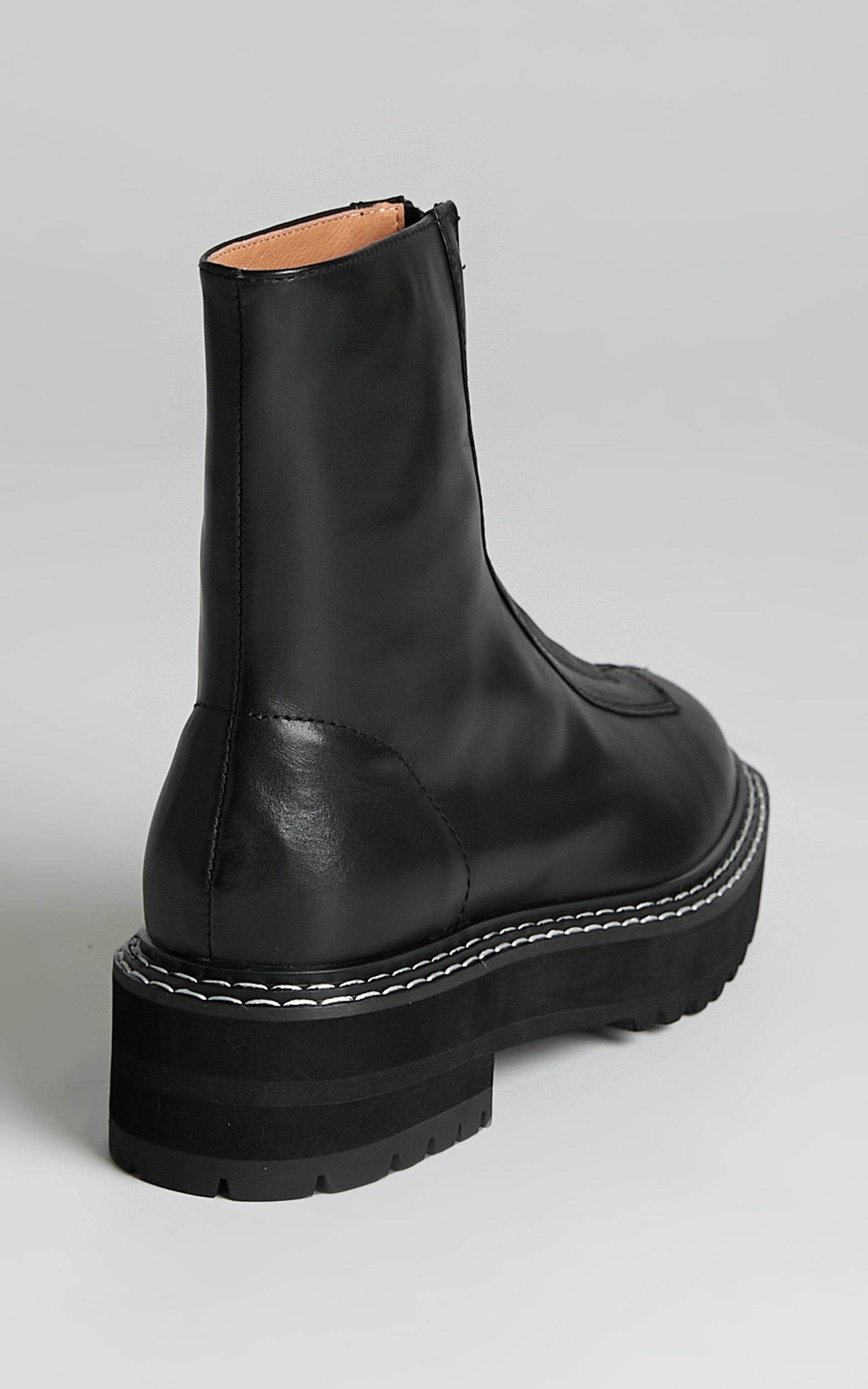 Alias Mae - Ronni Boots in Black Burnished