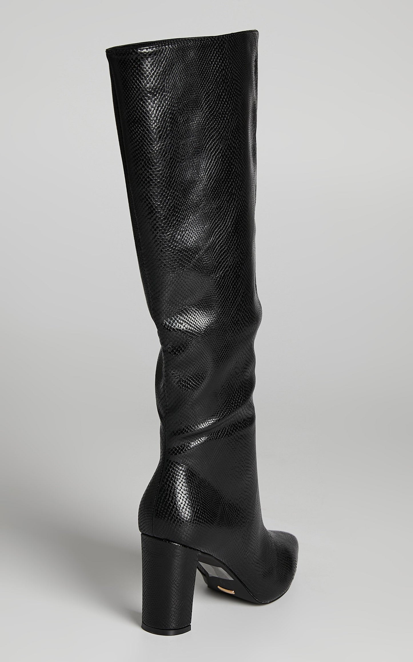 Billini - Waldorf Boots in Black Lizard
