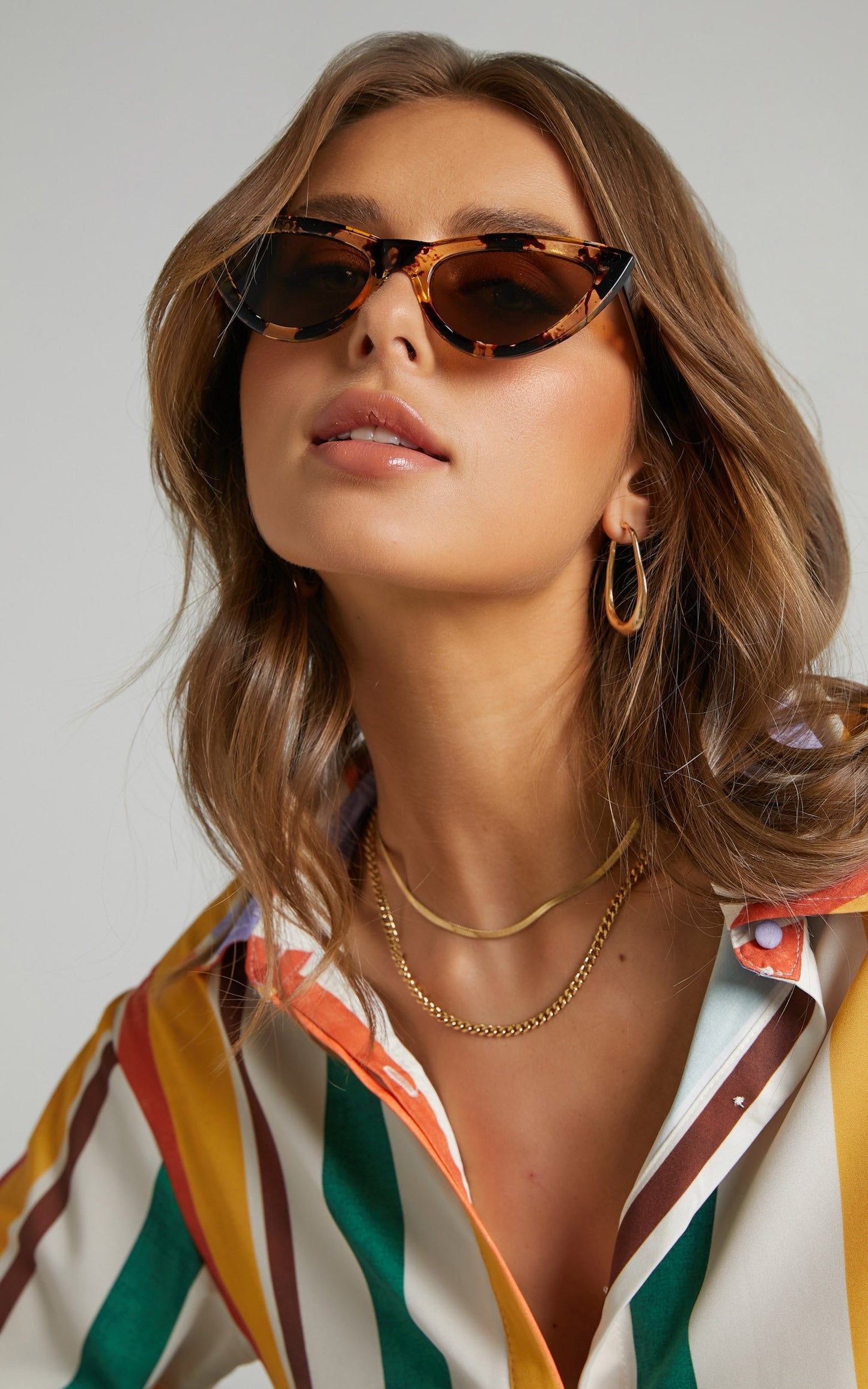 REALITY EYEWEAR - KISS KISS SUNGLASSES in Honey Turtle