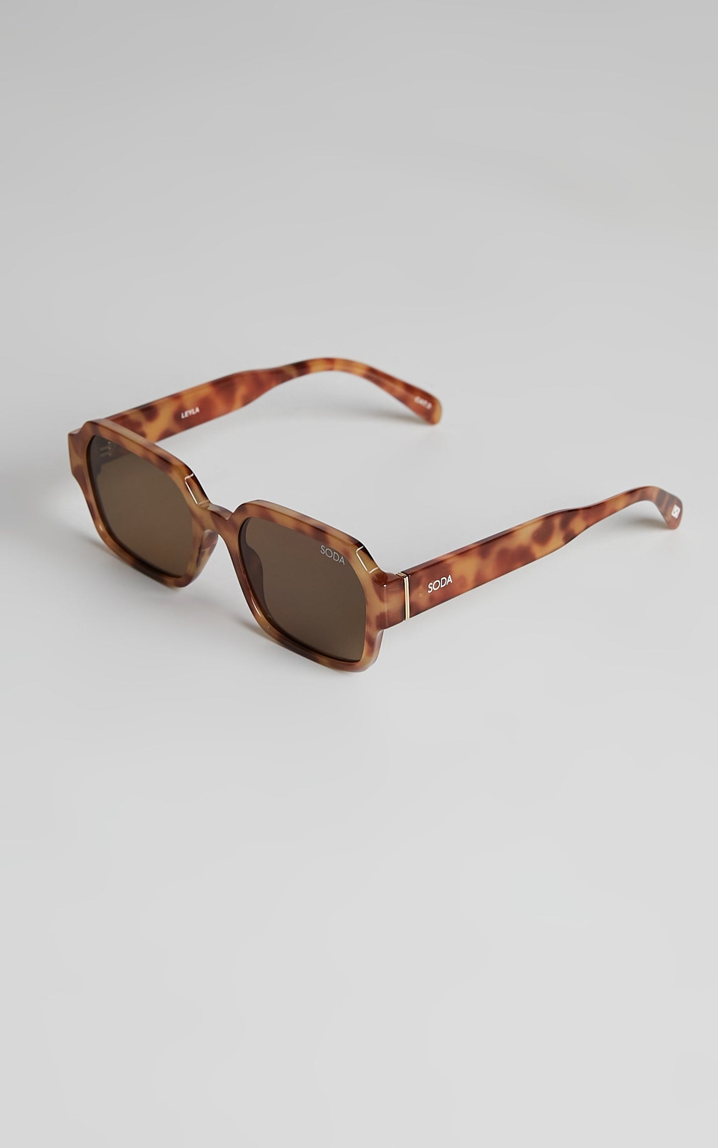 Soda Shades - Leyla Sunglasses in Blush Tort