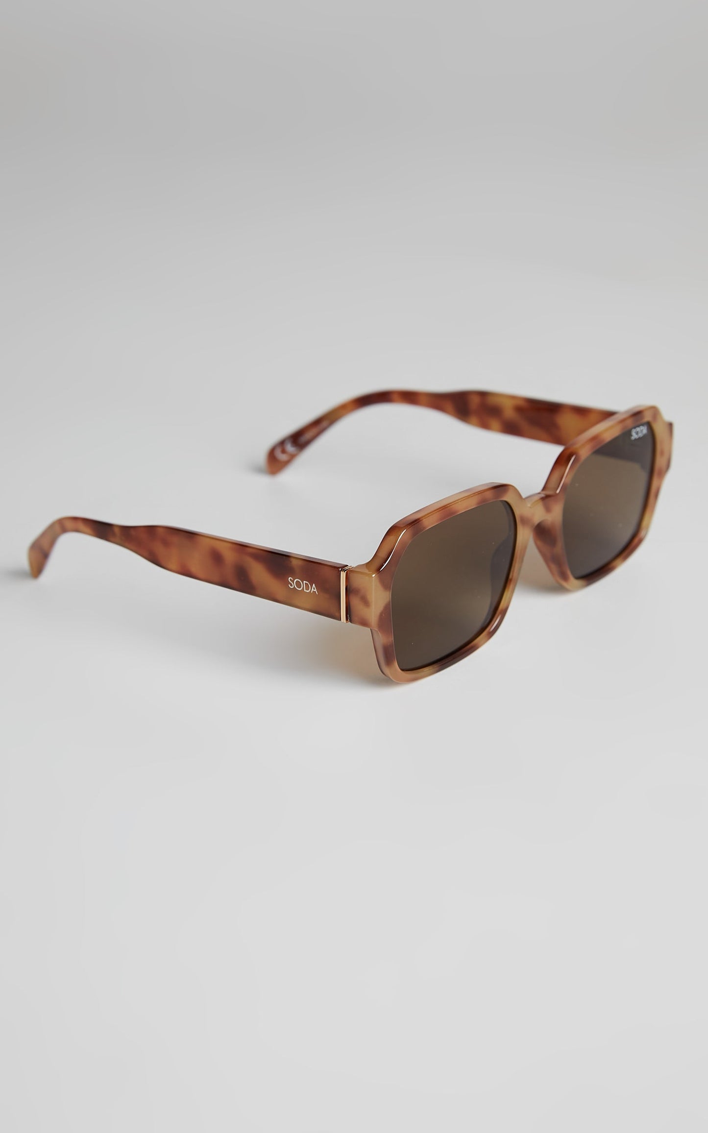Soda Shades - Leyla Sunglasses in Blush Tort