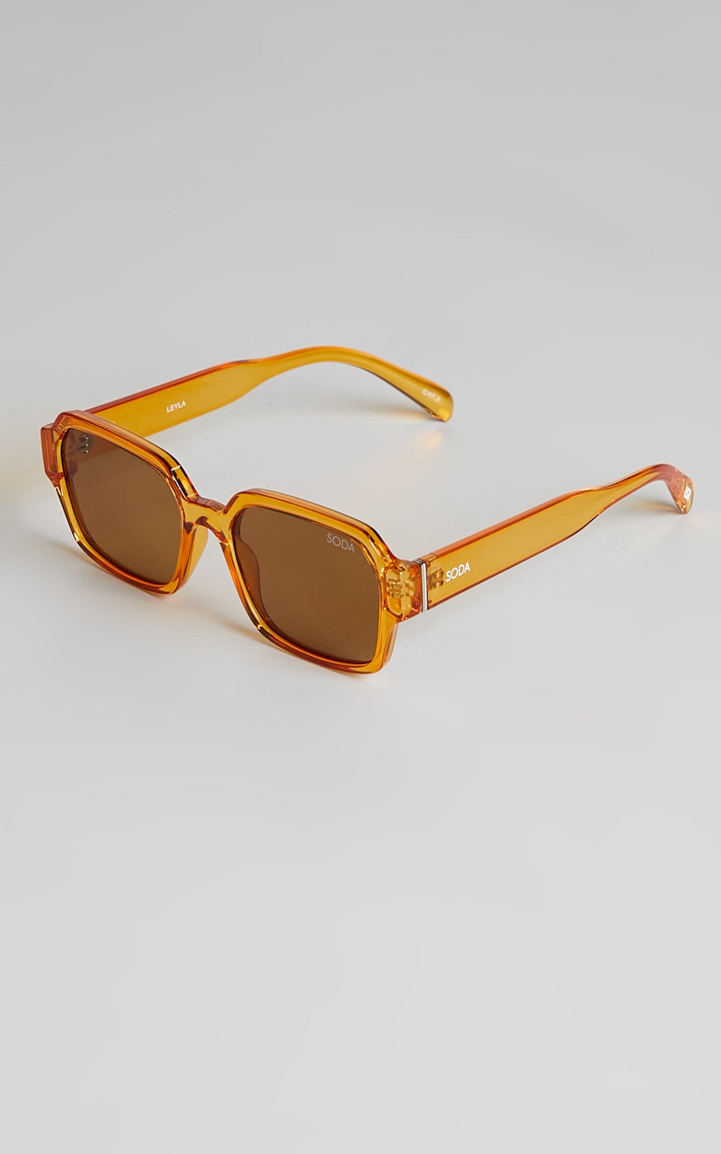 Soda Shades - Leyla Sunglasses in Amber