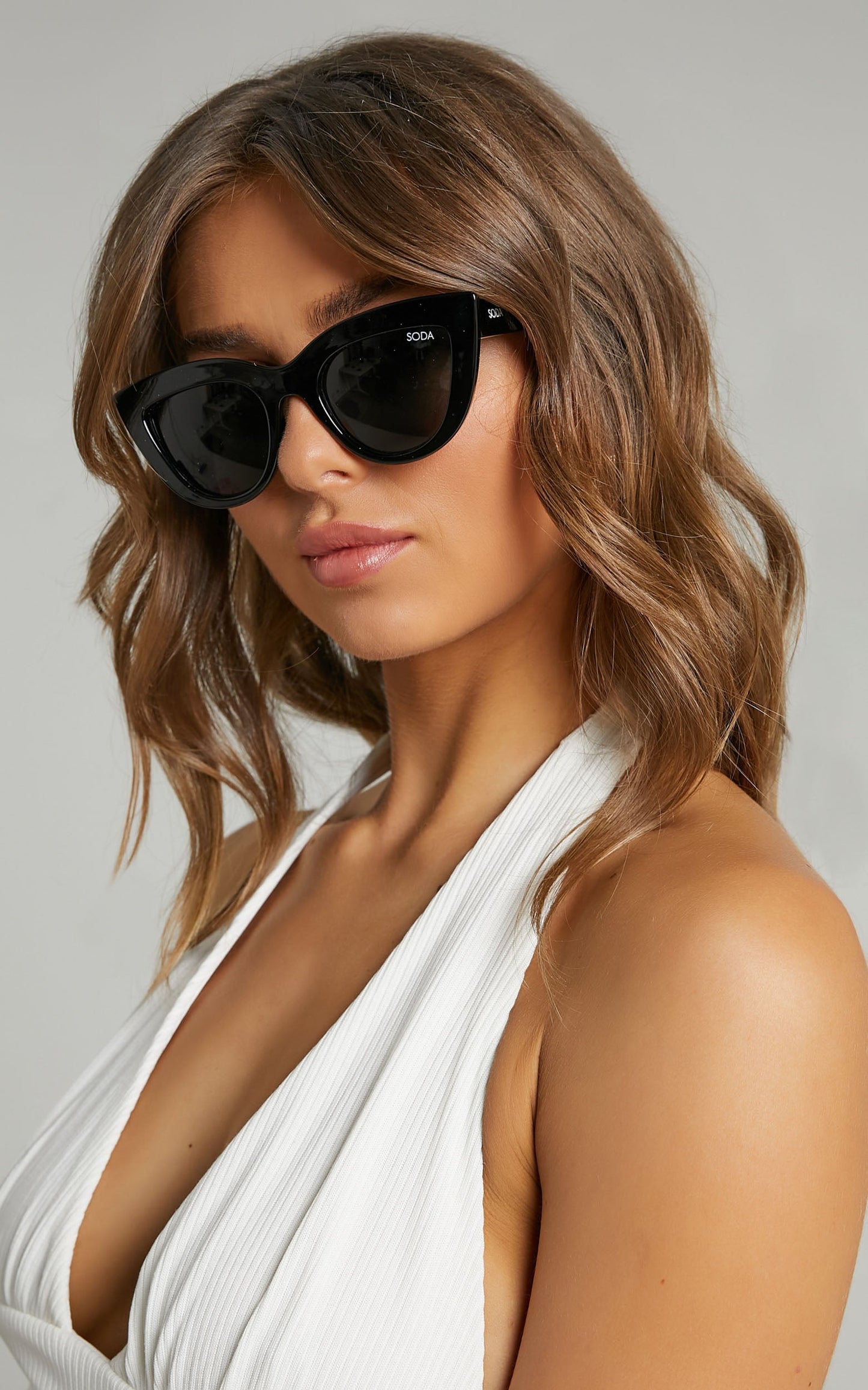 Soda Shades - Marilyn Sunglasses in Black