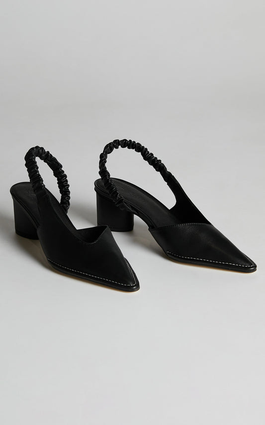 Sol Sana - Colton Heels in Black