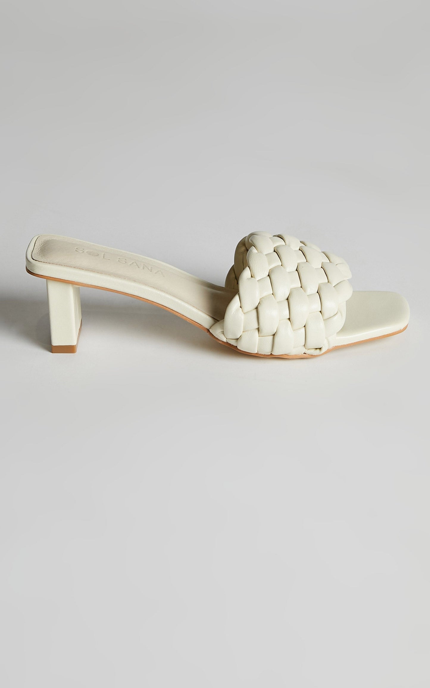 Sol Sana - Matias Mule Heels in Off White