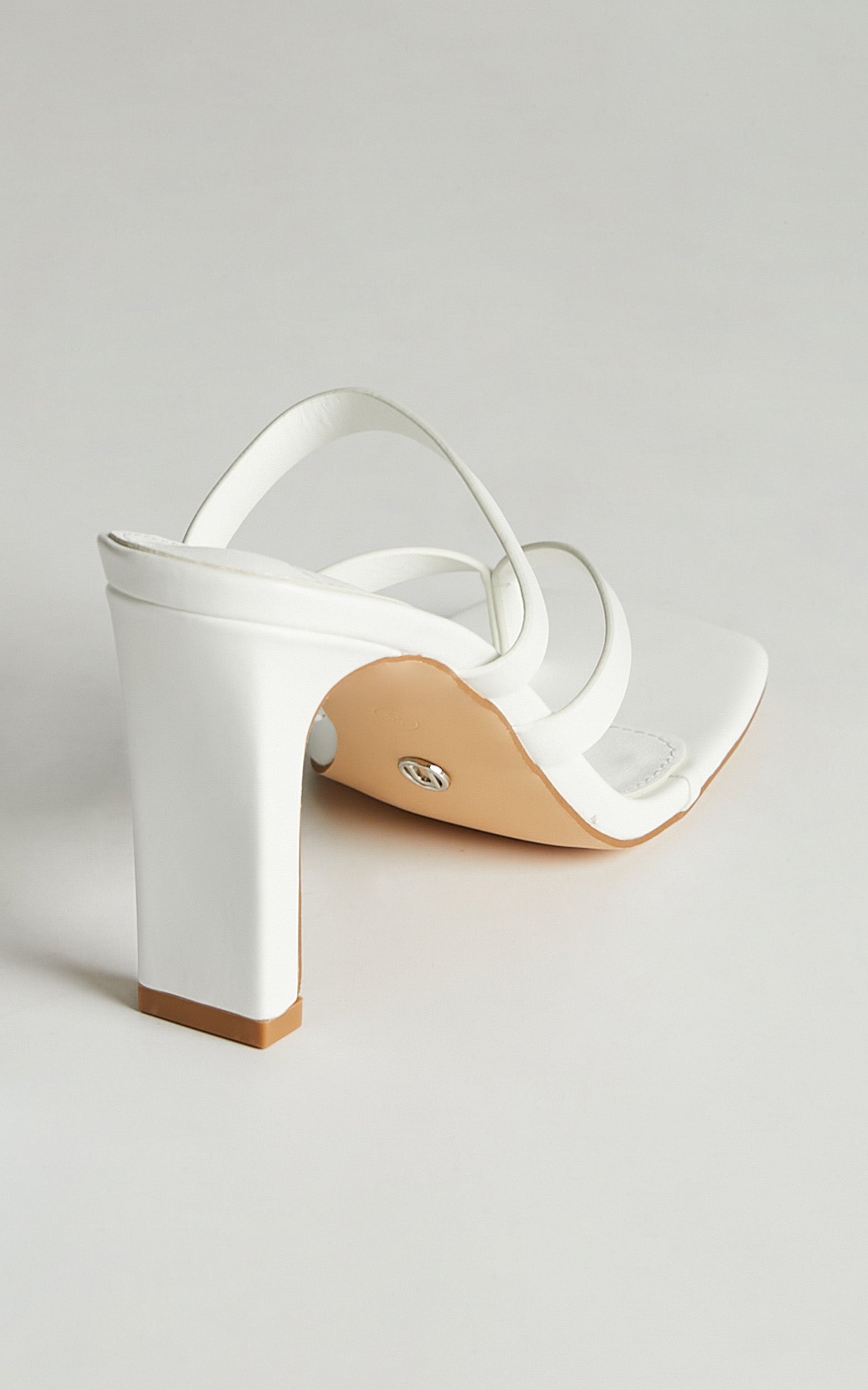 NOVO - ZACI HEELS in White