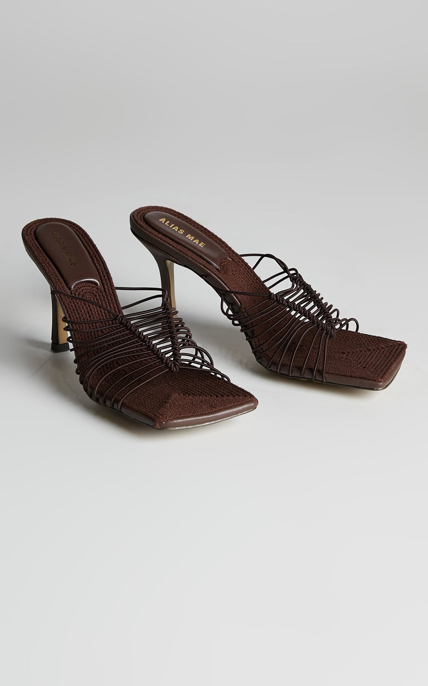 ALIAS MAE - LETTIE HEELS in CHOC