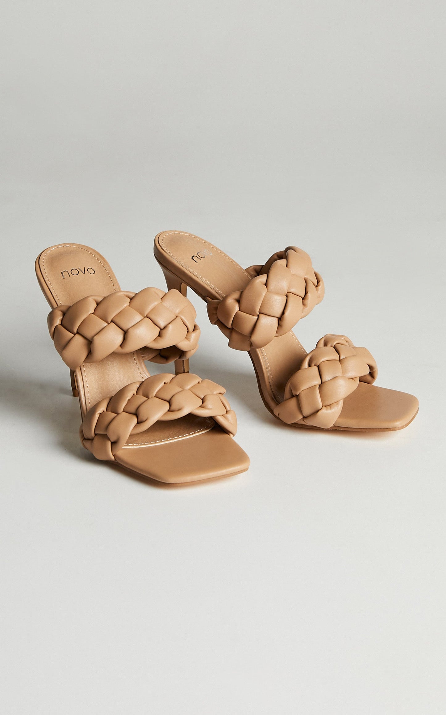 NOVO - MANEATER HEELS in buff