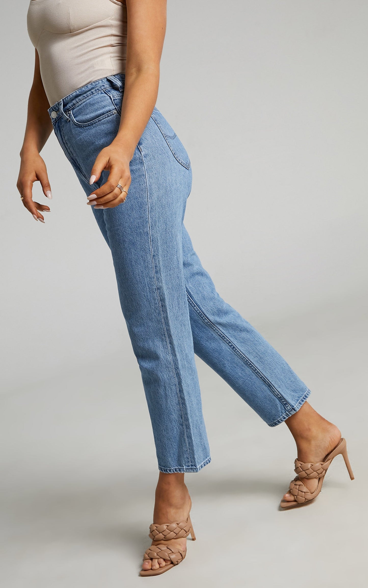 NOVO - MANEATER HEELS in buff