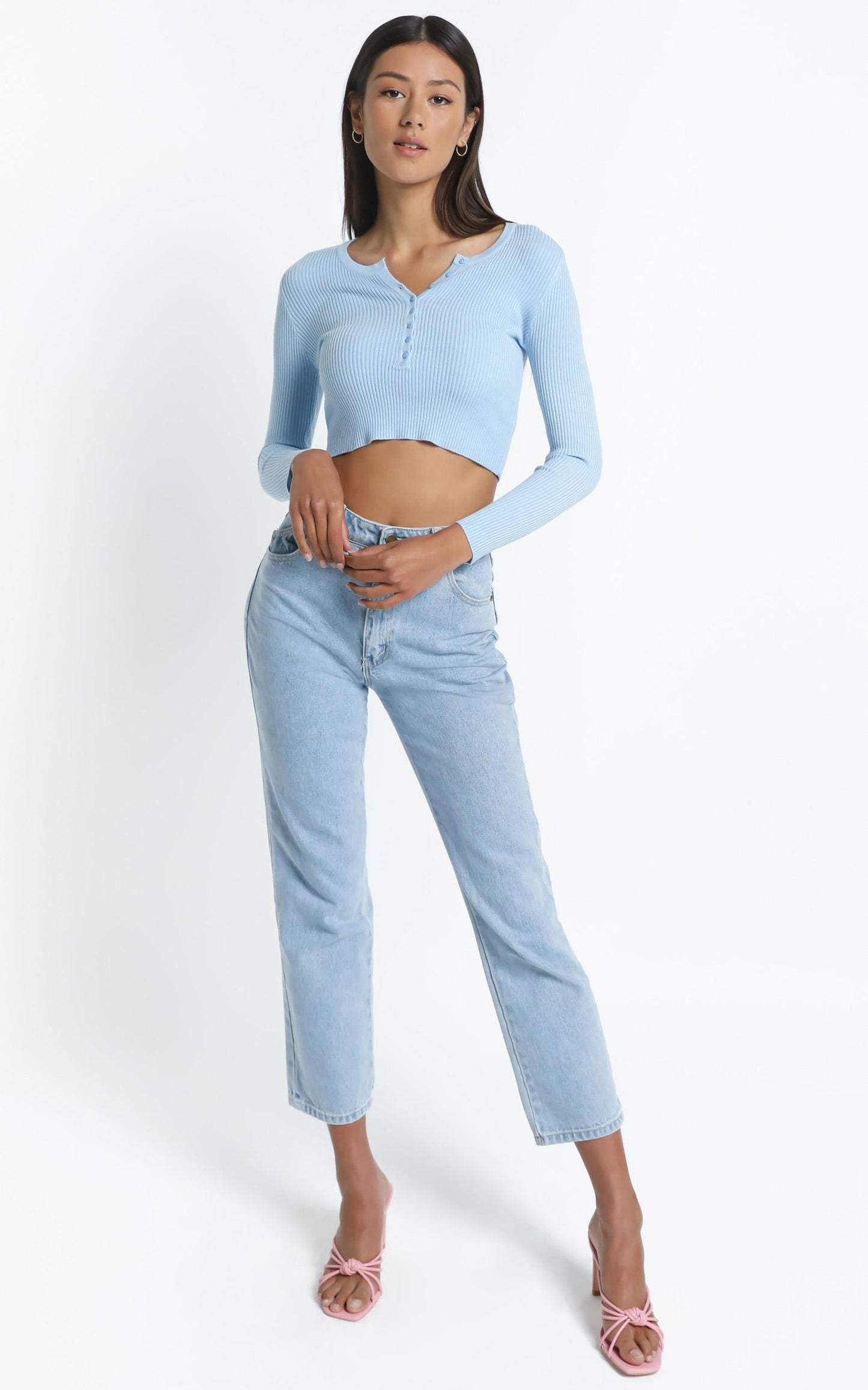 Faylinn Top in Blue