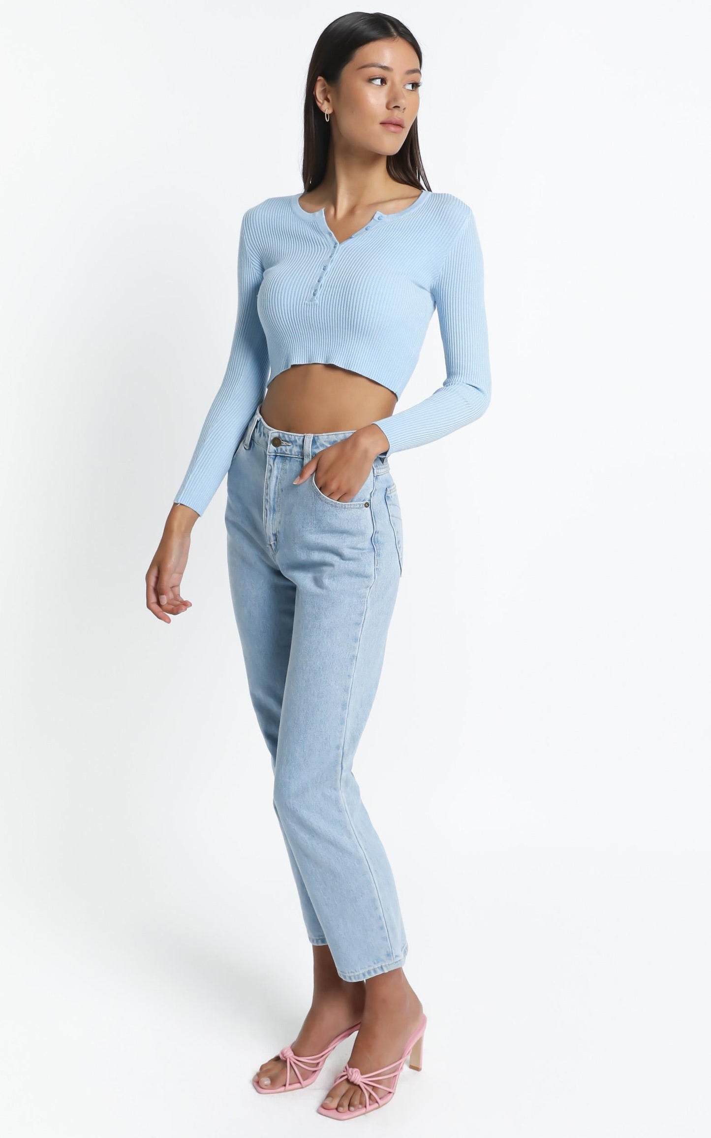 Faylinn Top in Blue