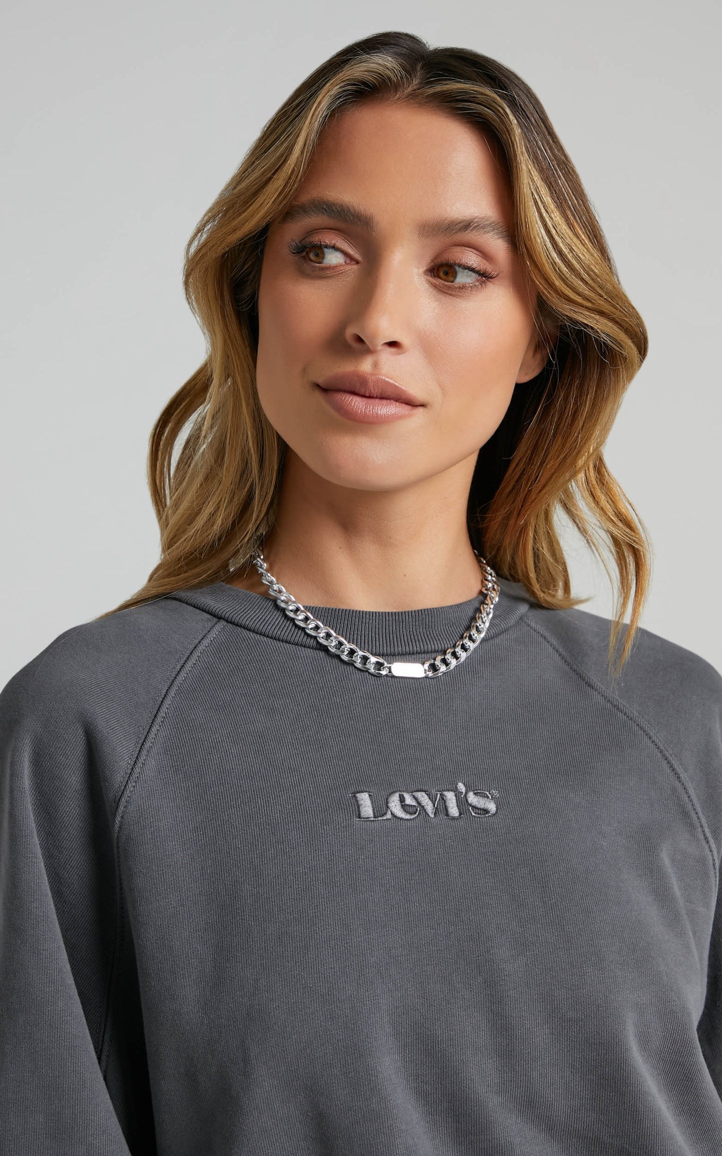 Lottie Necklace in Silver
