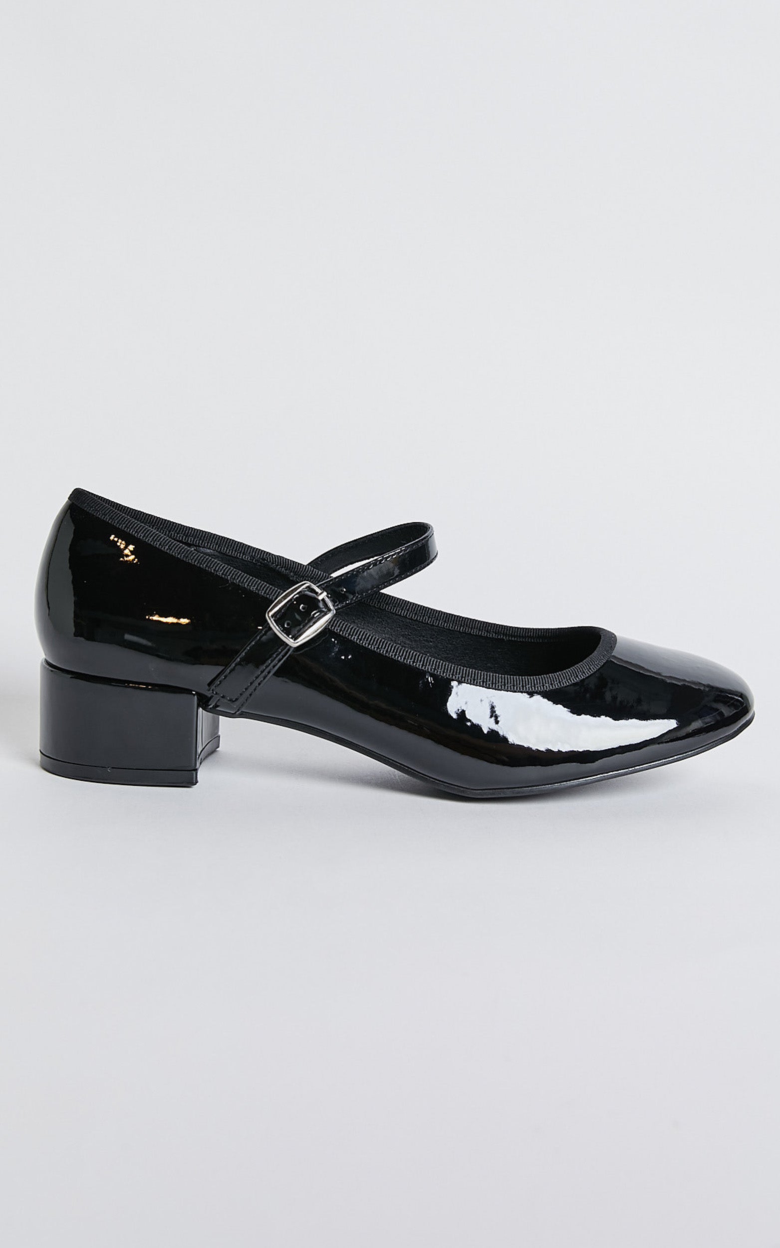 Therapy - Liz Ballet Heels in Black Patent