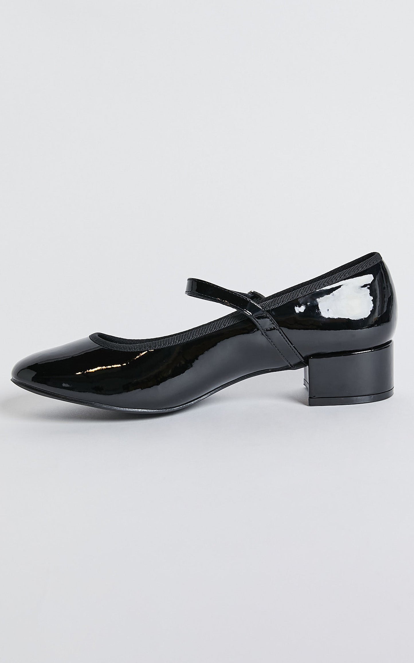 Therapy - Liz Ballet Heels in Black Patent